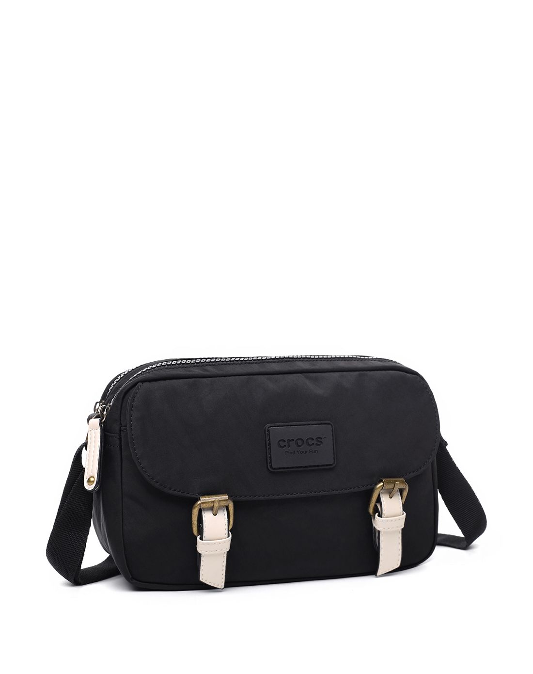 crocs女包专场 2016年女款黑色时尚斜挎包 商品编码:cb02a164054k1wl