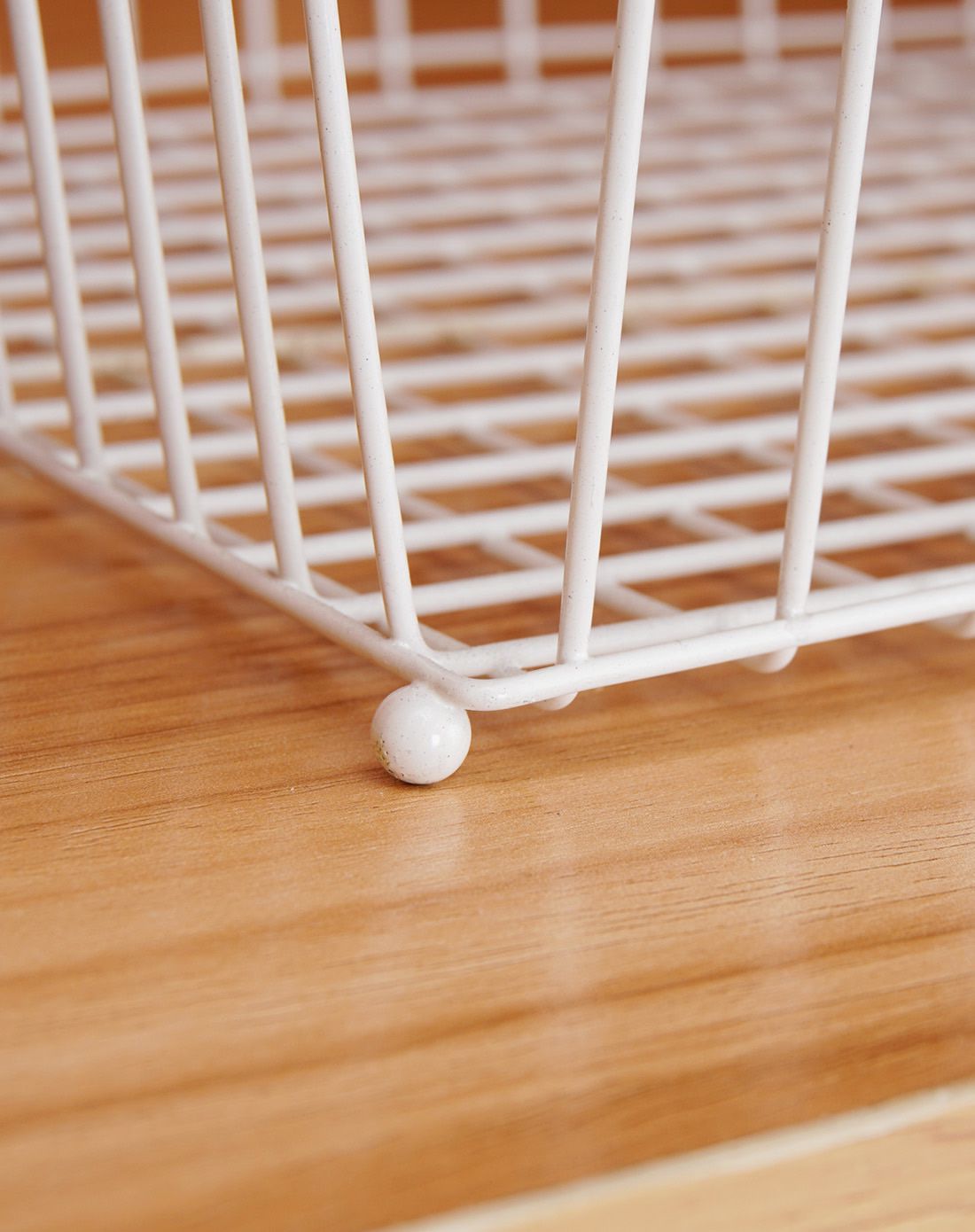 白色可叠式三层收纳篮(一套3个)