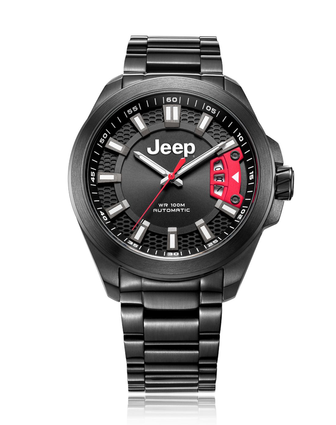 jeep手表75周年特供夜光防水自动机械表