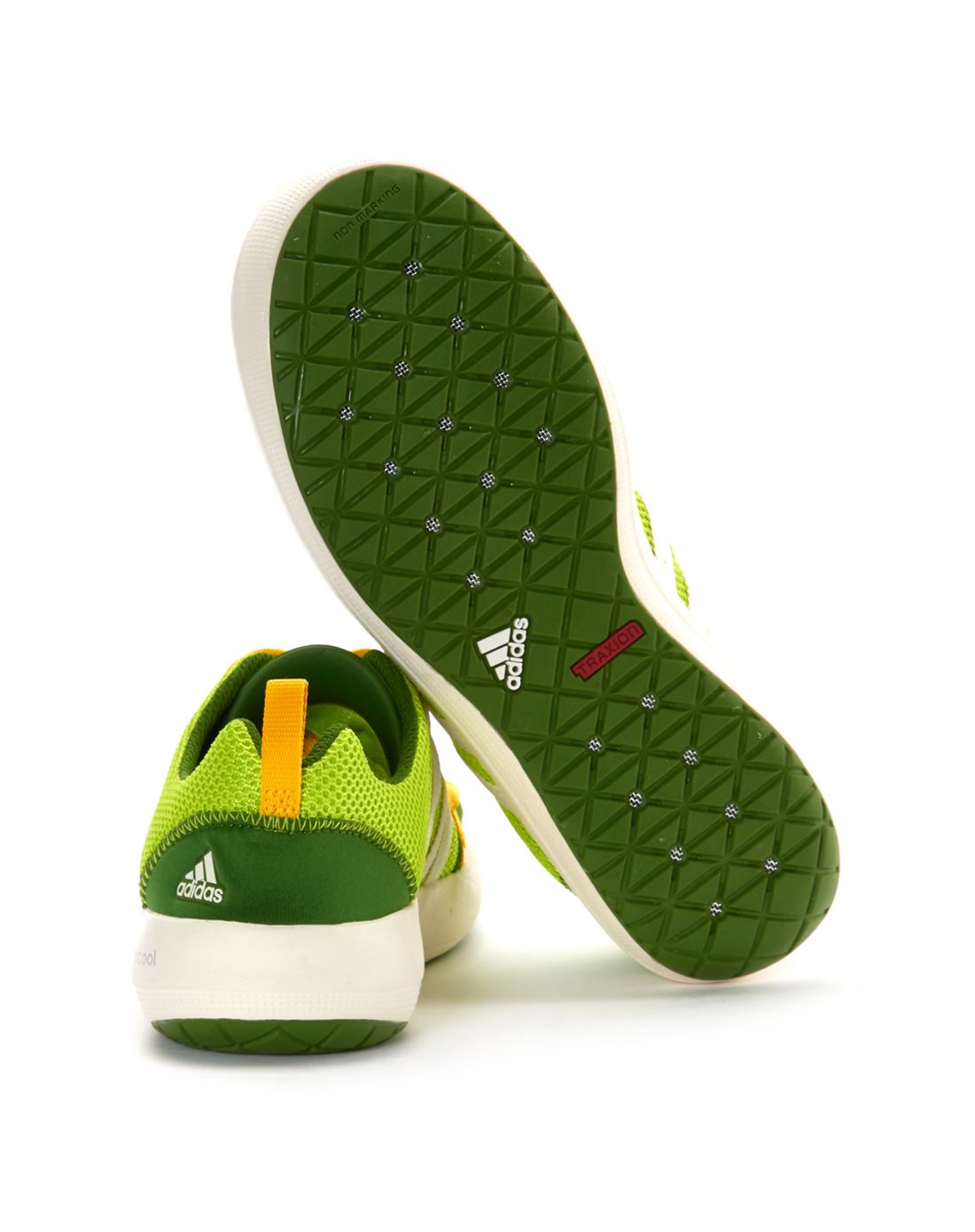 快干透气 男女款荧光绿涉水鞋 户外系列 阿迪达斯adidas