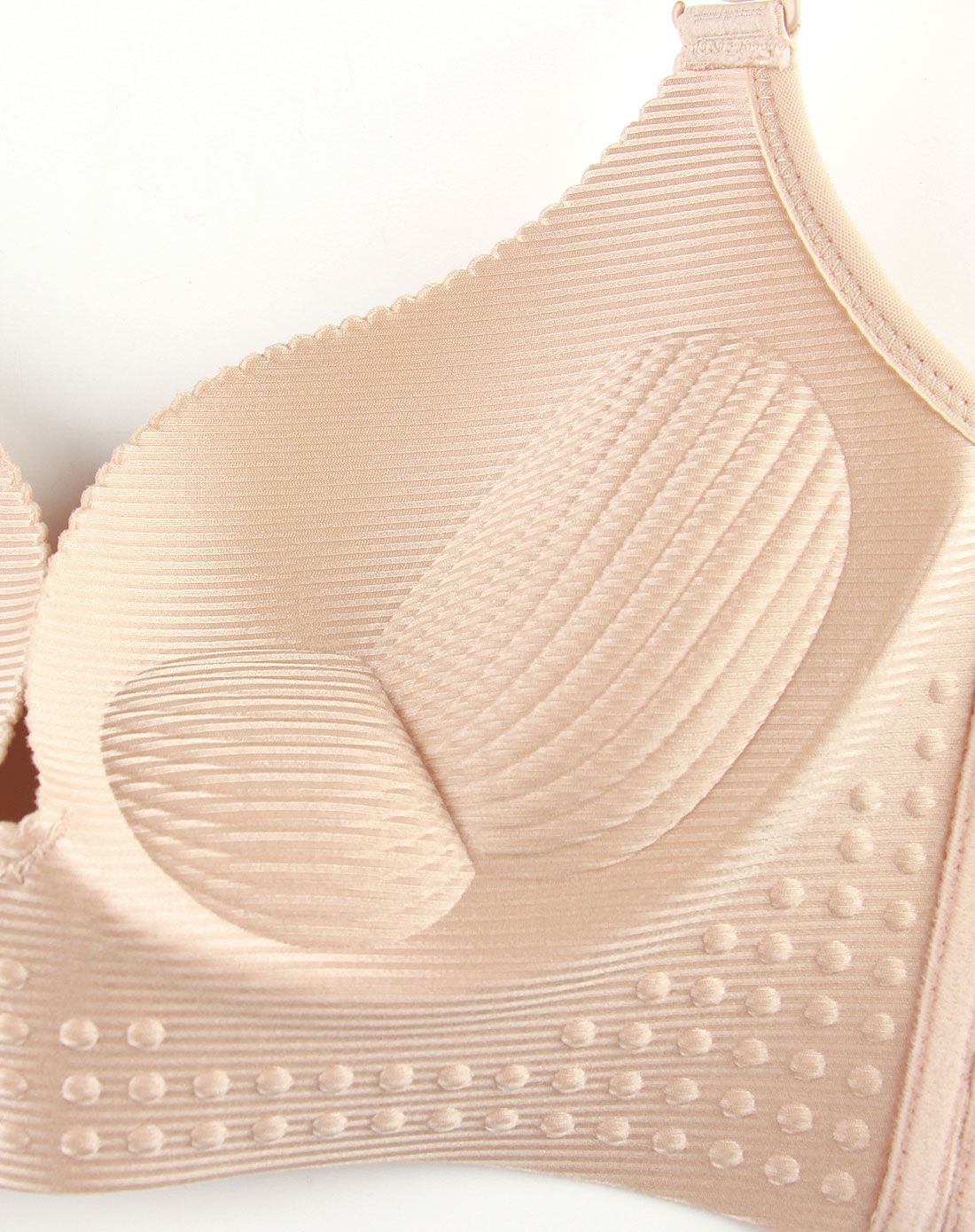 霞黛芳内衣专场肤色无痕无钢圈花生杯舒适文胸abc中薄杯5188br3_唯品