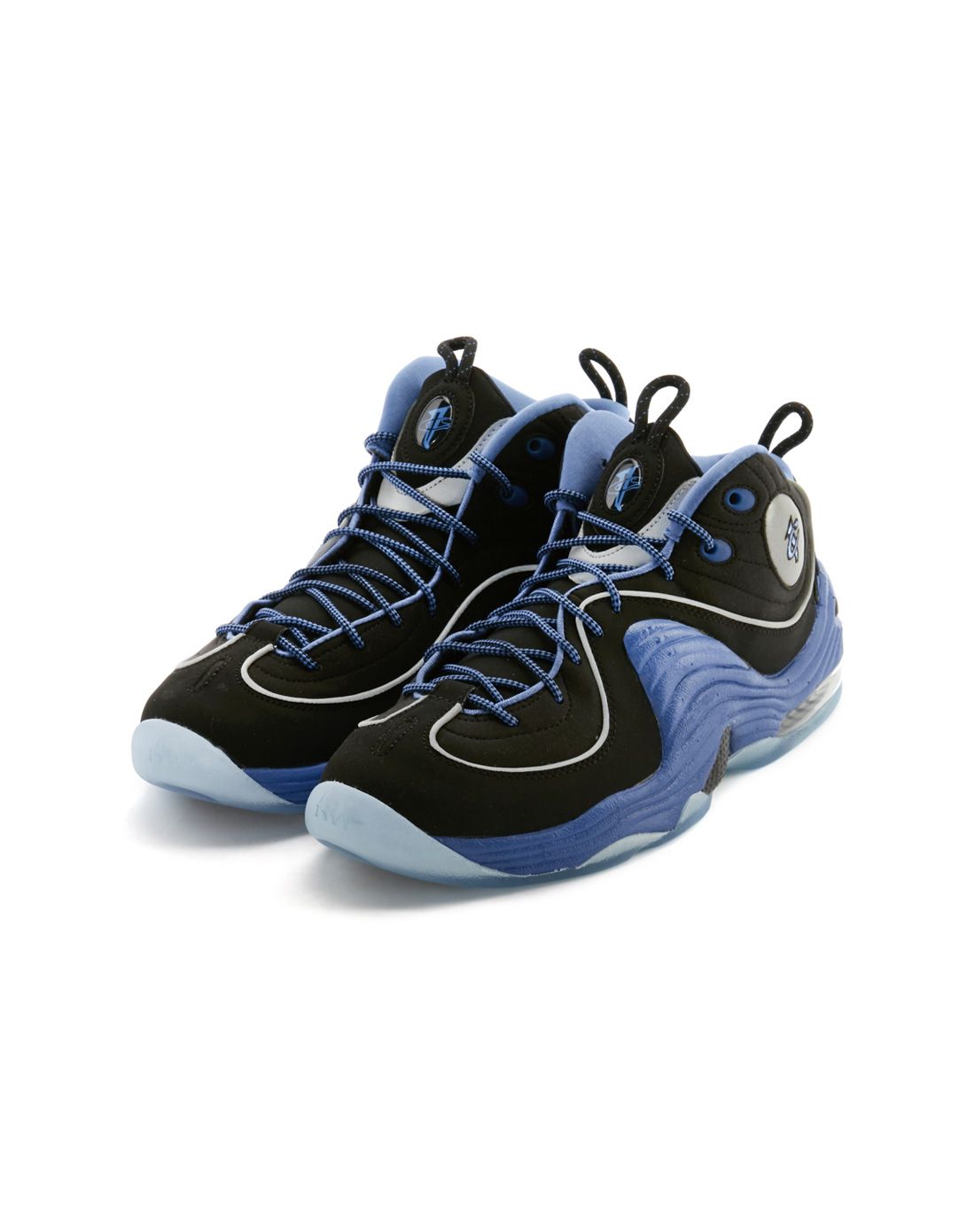 air penny 2 男款黑/蓝色运动鞋 复古系列