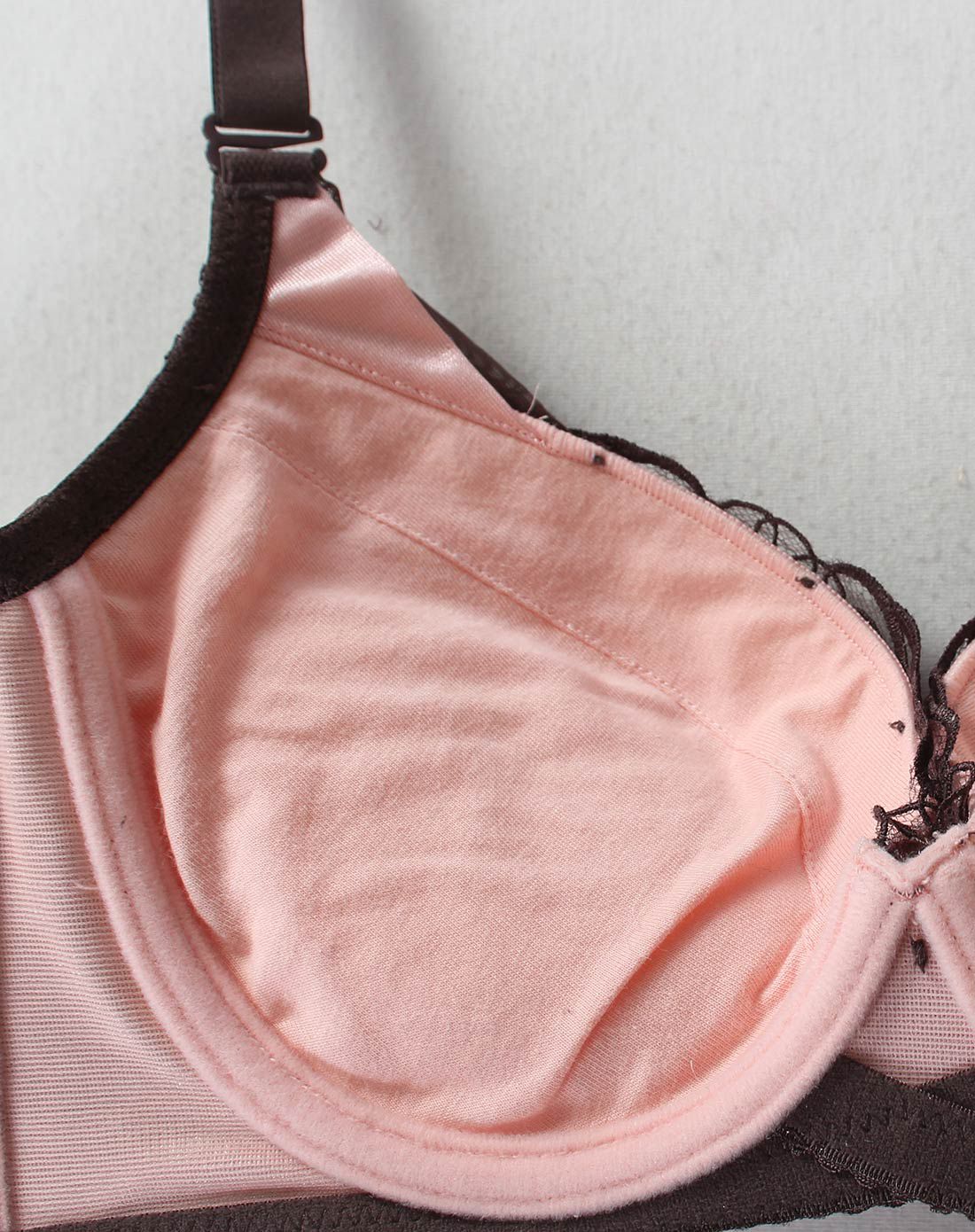 爱黛love esteem内衣专场咖啡色刺绣上托聚拢上薄下厚文胸ad1688akf01