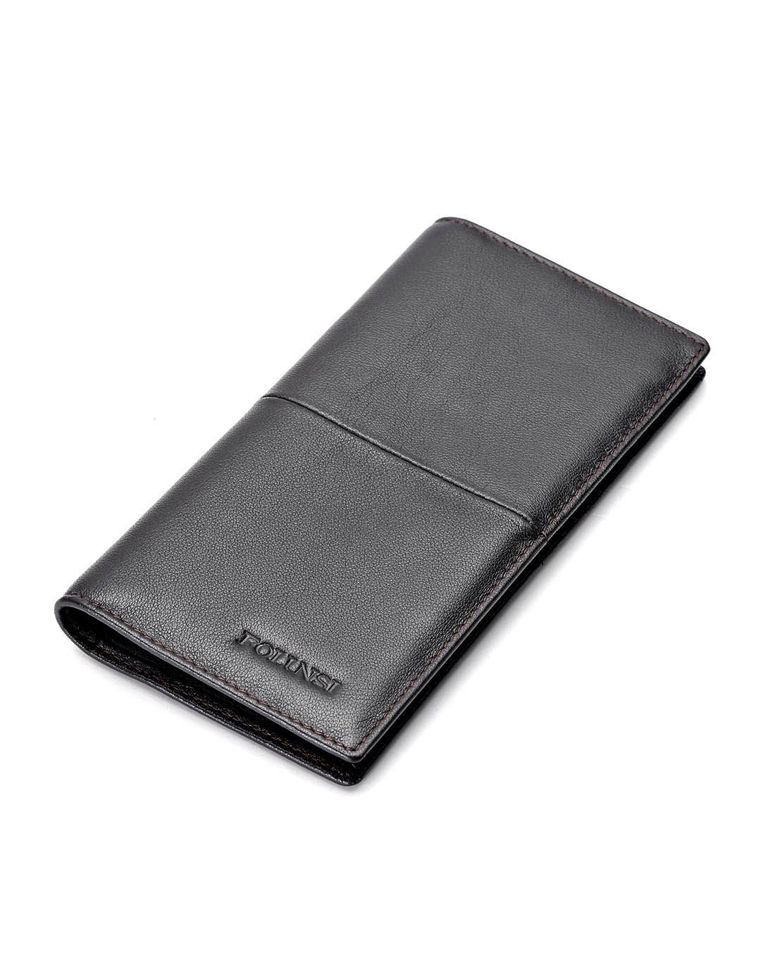 咖啡色软皮名片包