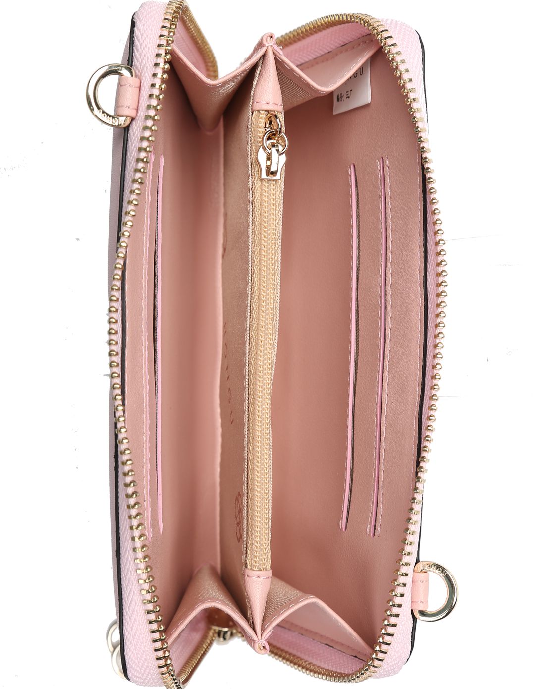 2016年新款 女款小巧粉红色拉链包