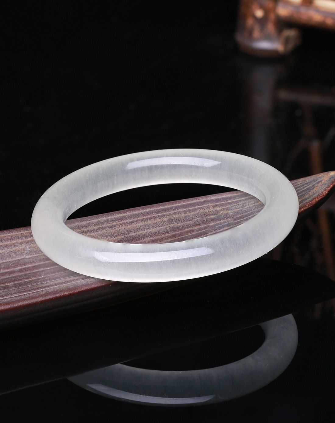 aznavour 阿富汗蚕丝玉原条手镯