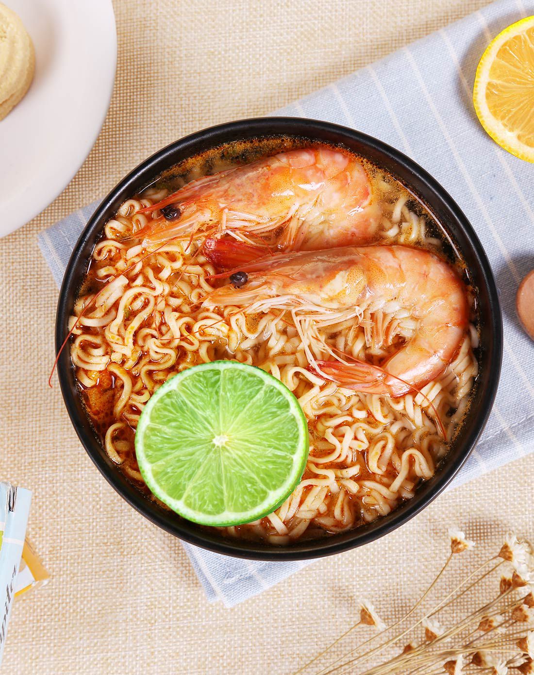 酸辣虾味方便面(杯面)*4