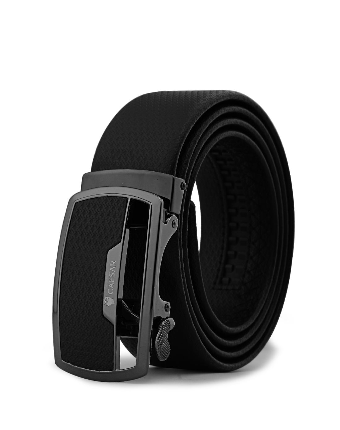 2016年新品咖啡色牛皮男士自动扣皮带