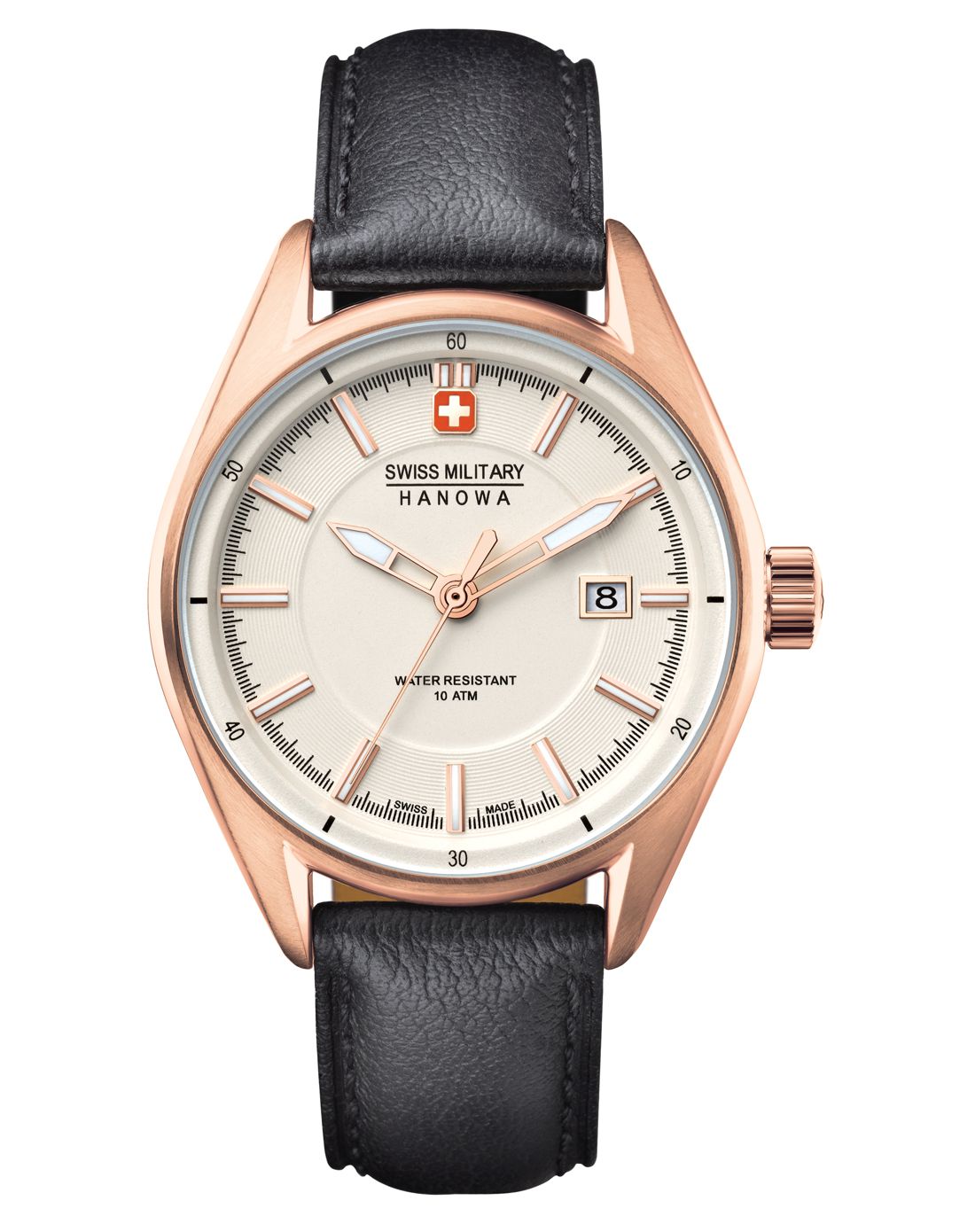 hanowa 白色时尚石英男士腕表