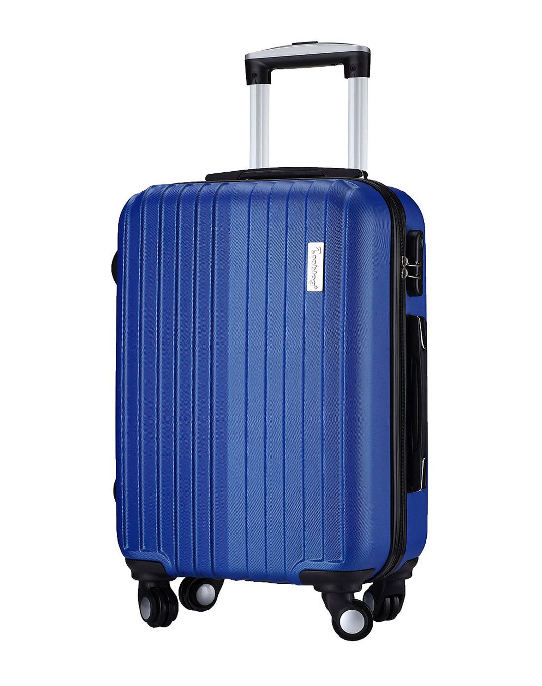 trablog防滑拉杆箱22寸蓝色