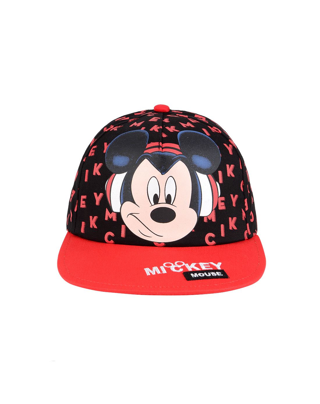 迪士尼米奇中性红色帽子