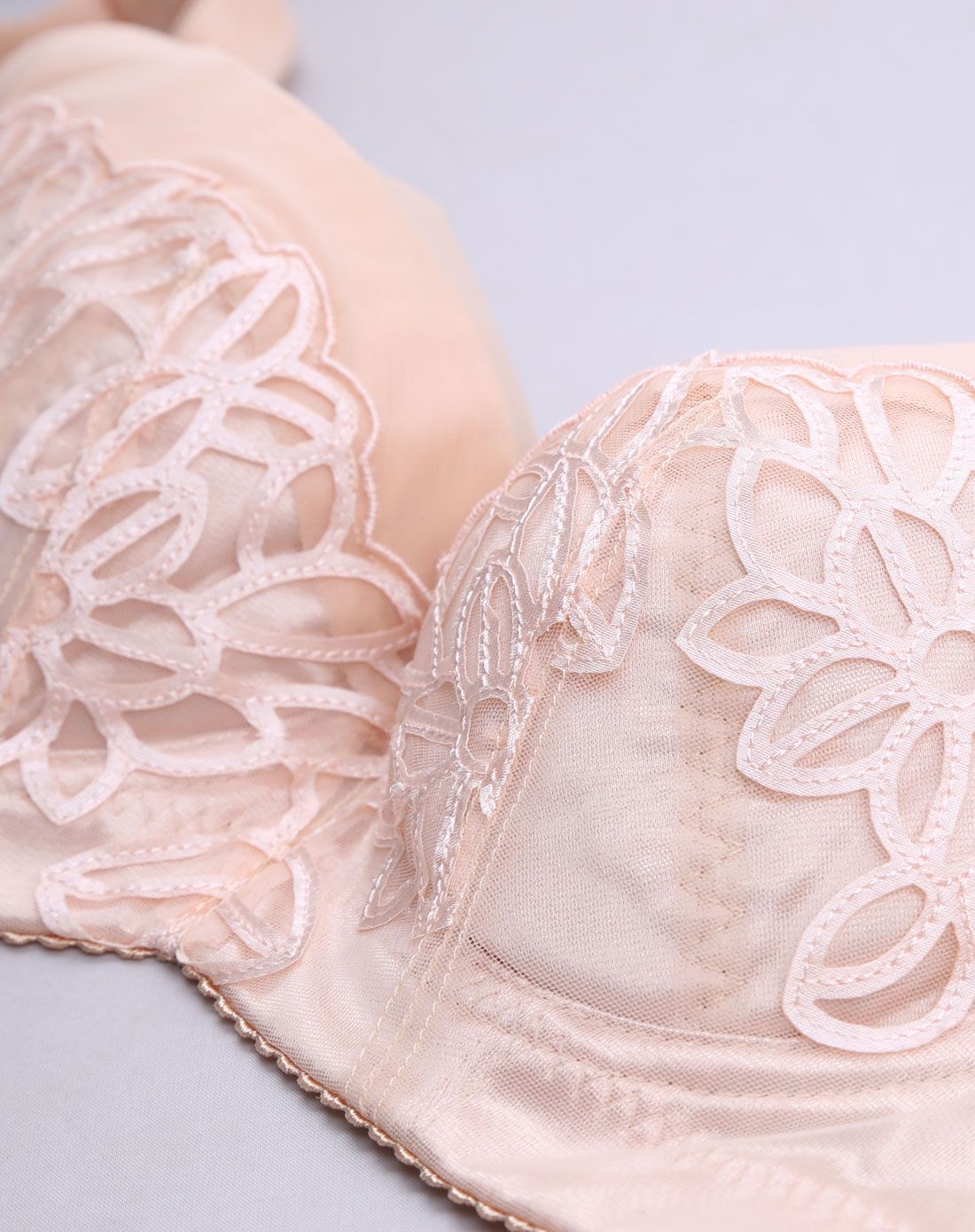 梦芭蒂moonbadi女士内衣专场肤色梦娜恋人舒适透气聚拢薄杯文胸mx6543