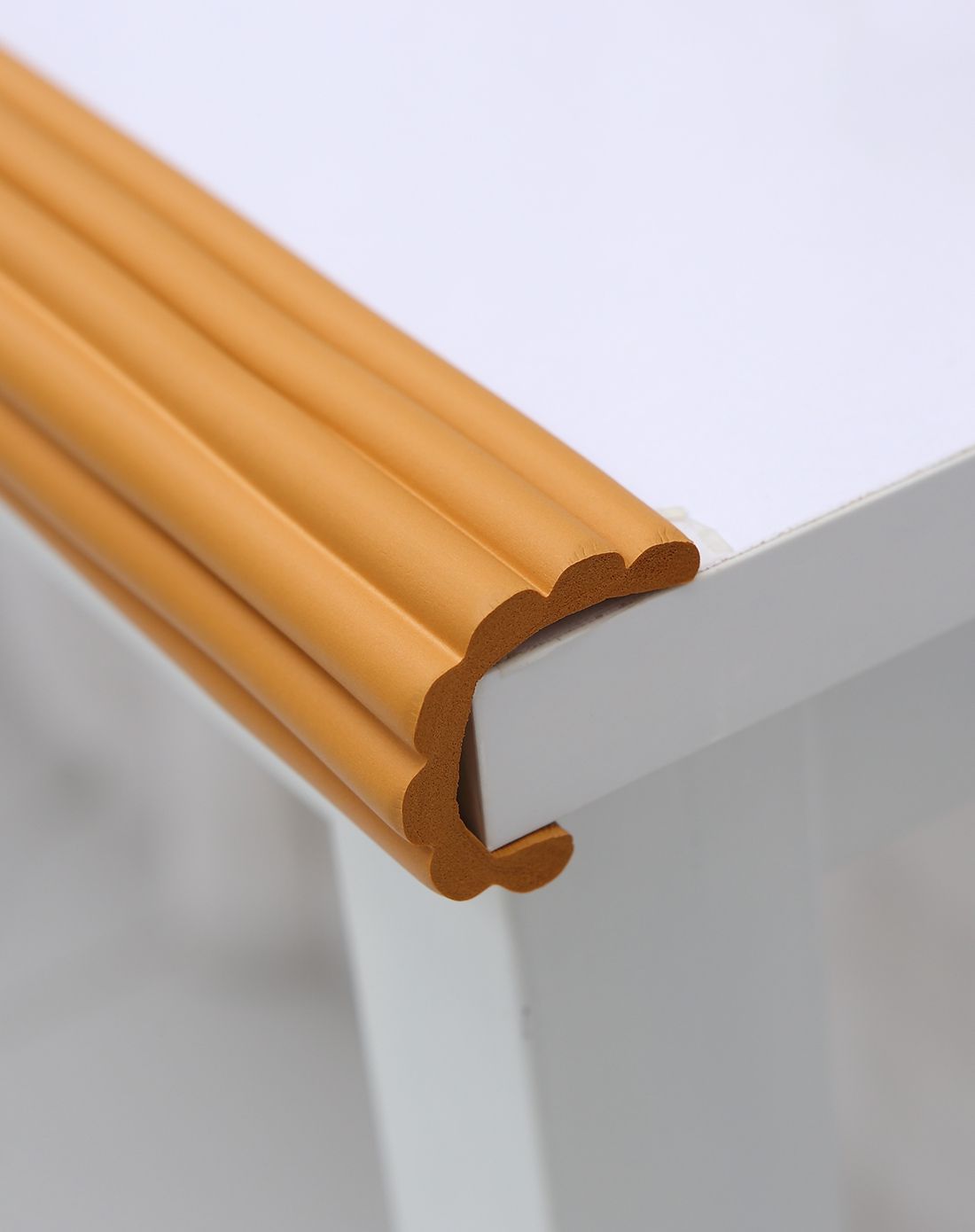 多功能加厚防撞条4米防撞角8个 木色