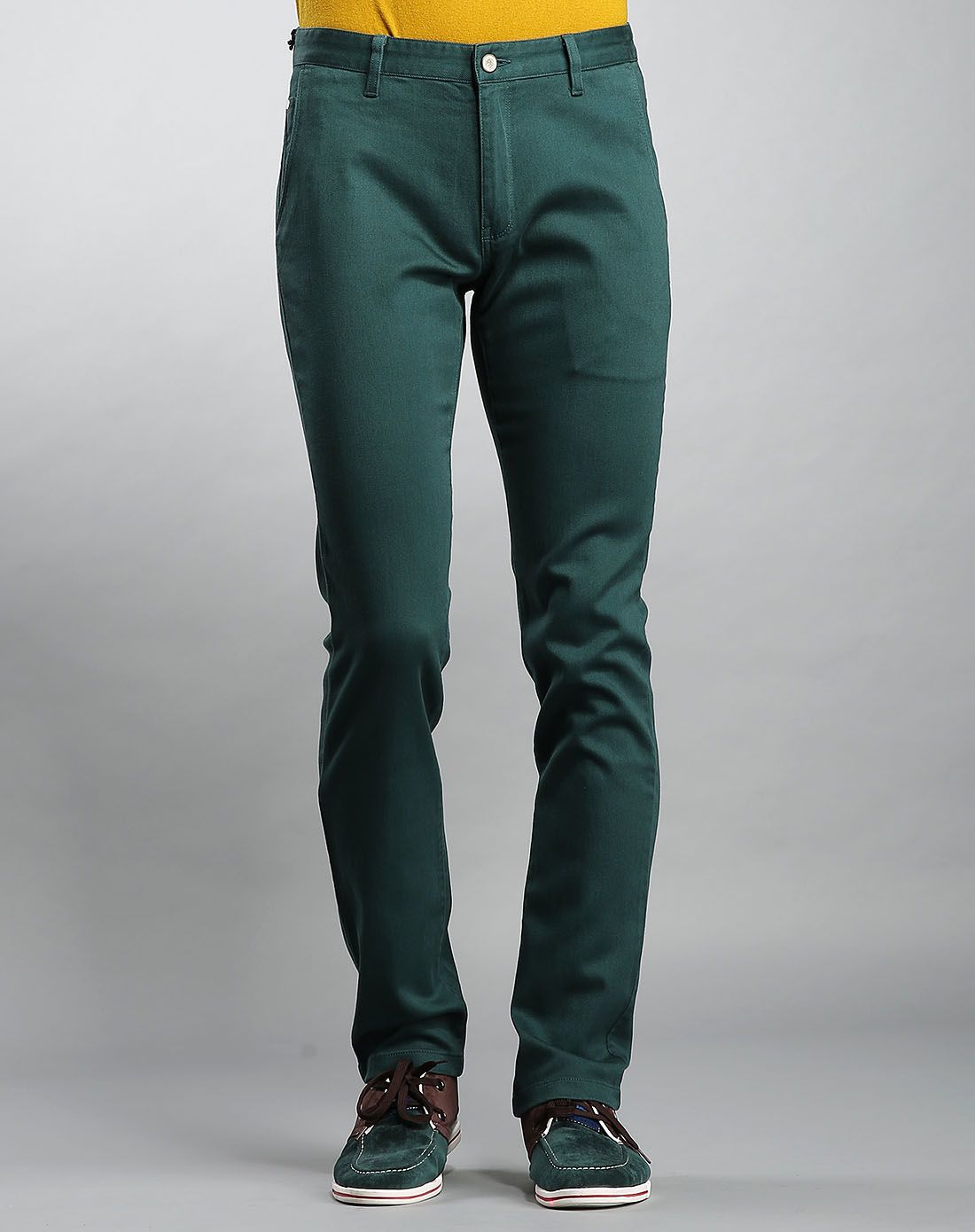 经典大气休闲百搭斜插袋休闲裤