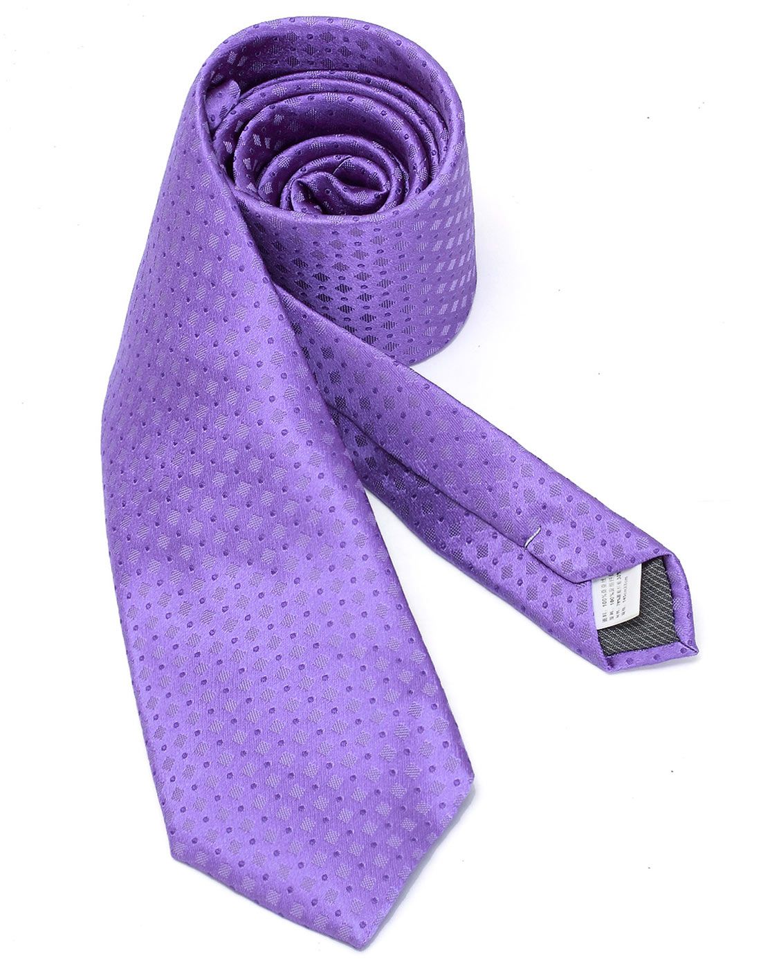 紫色时尚休闲领带