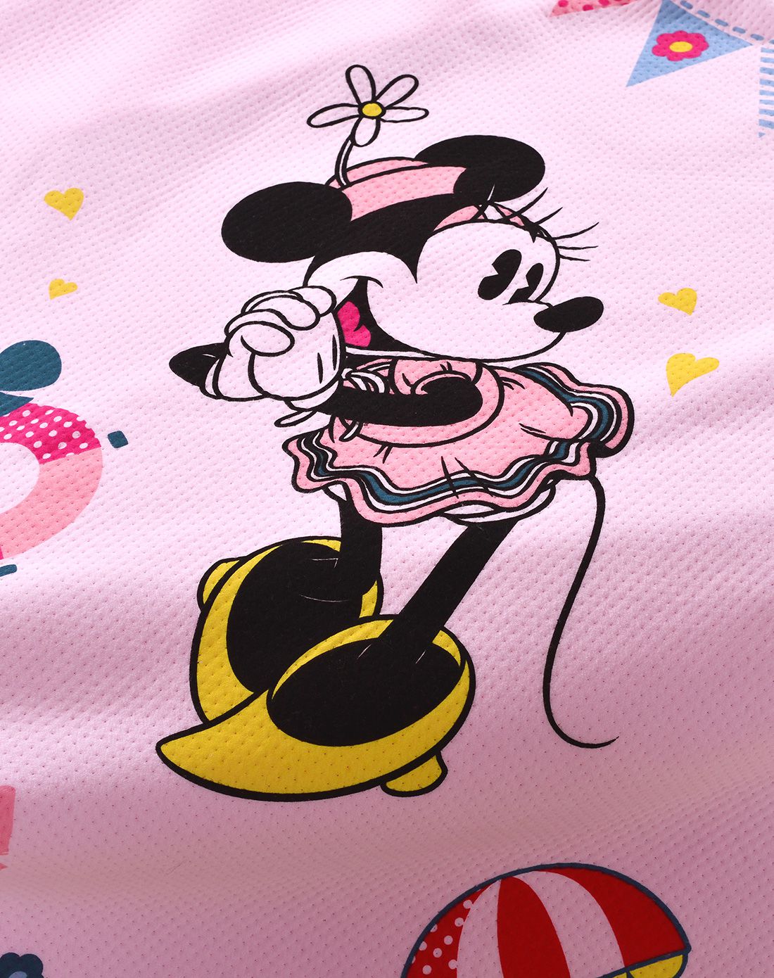 迪士尼200*230cm天竺棉舒适被-粉色米妮