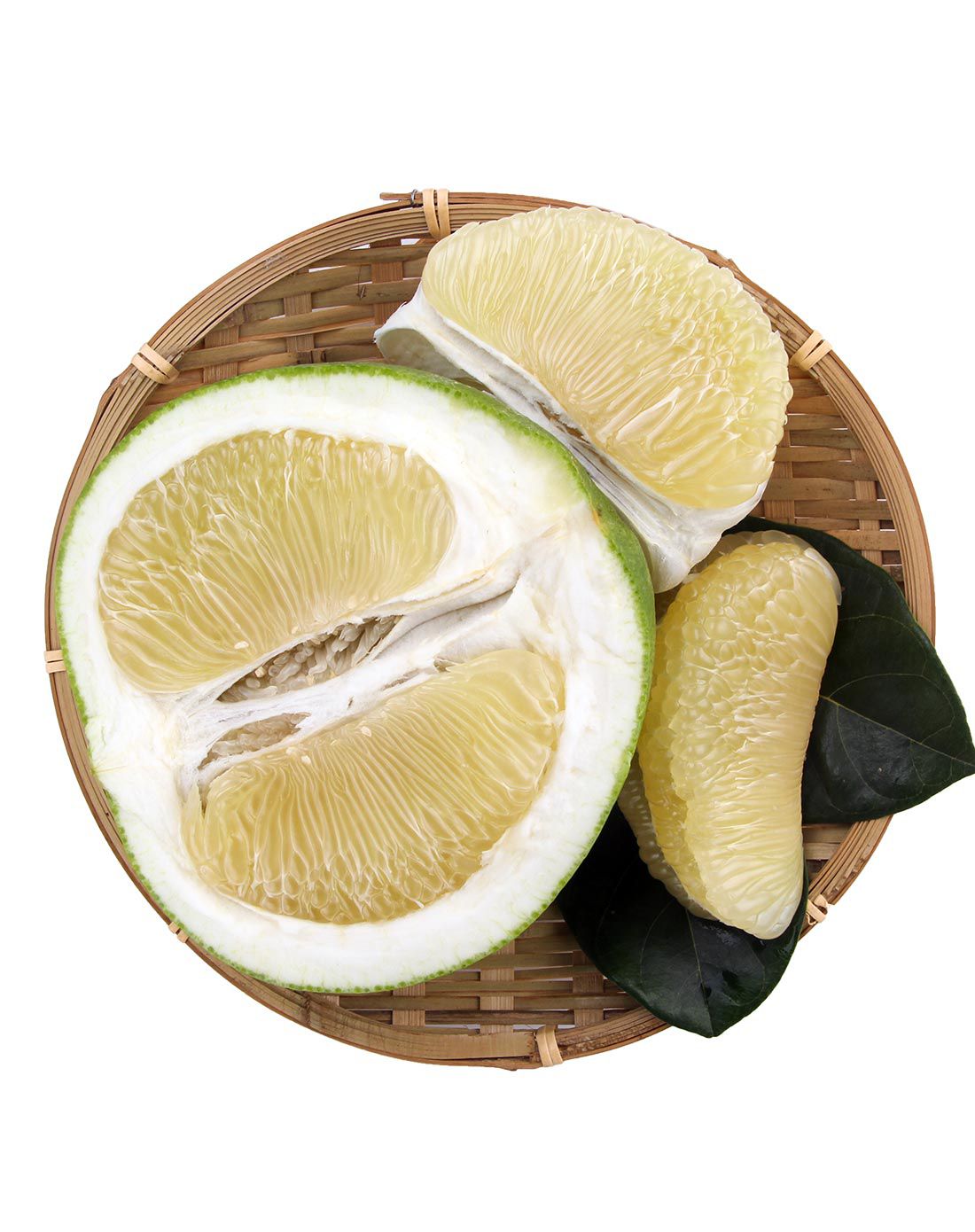 进口泰国金柚蜜柚2个装 金色果肉