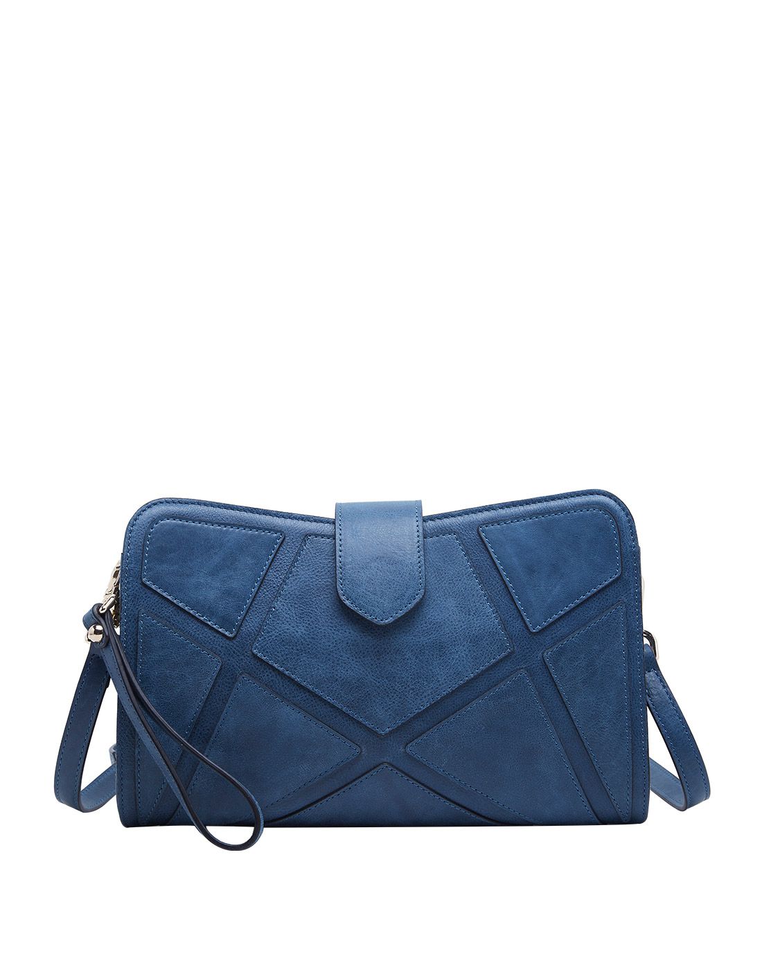 原创正品女包 高端定制拼接牛皮包手拿斜挎两用包包女勃垦地酒红