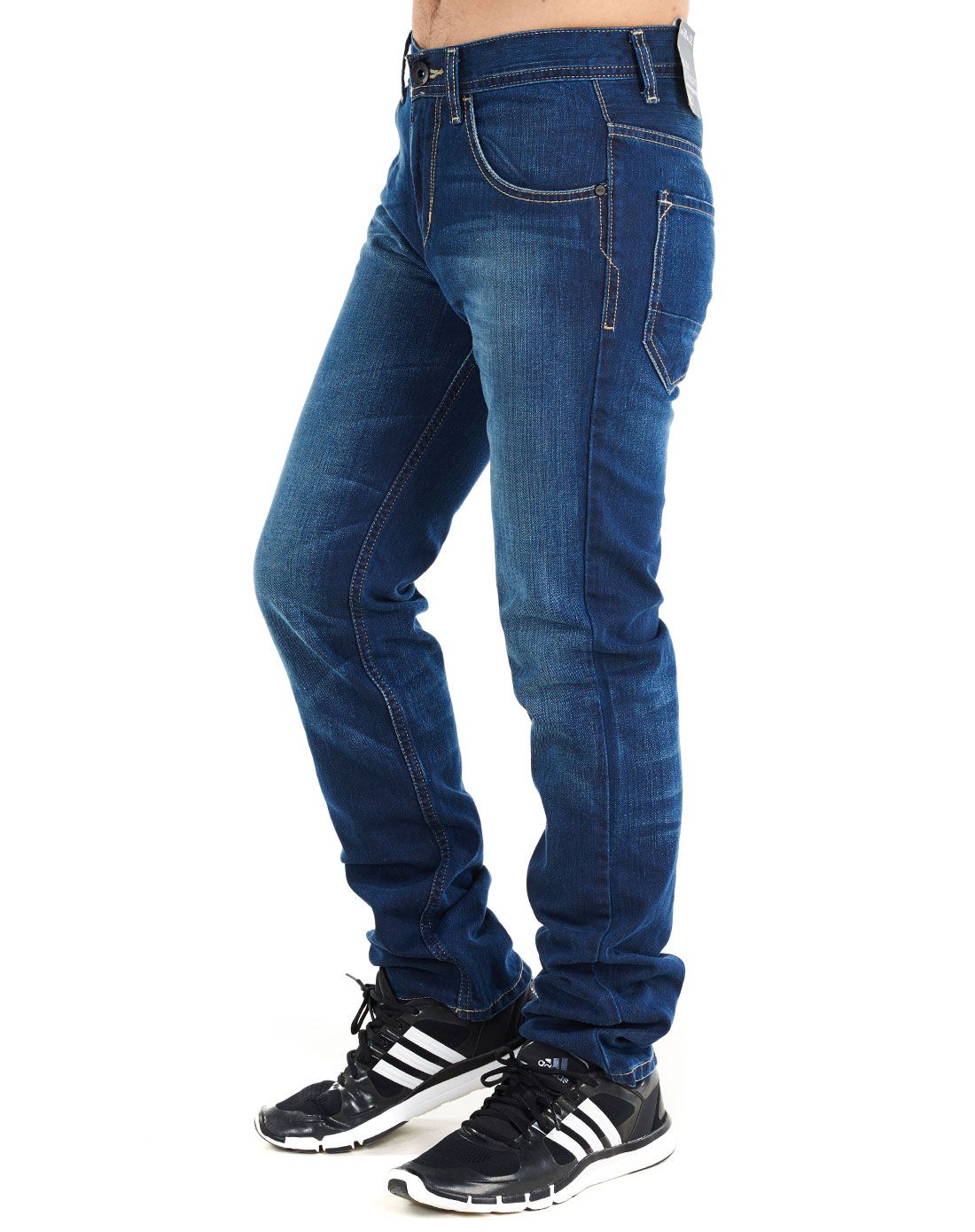 舒适纯棉 男款蓝色牛仔裤 neo系列