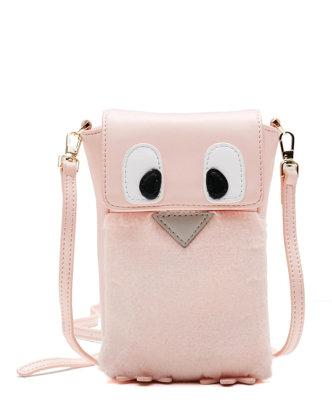 萌趣卡通造型斜挎包