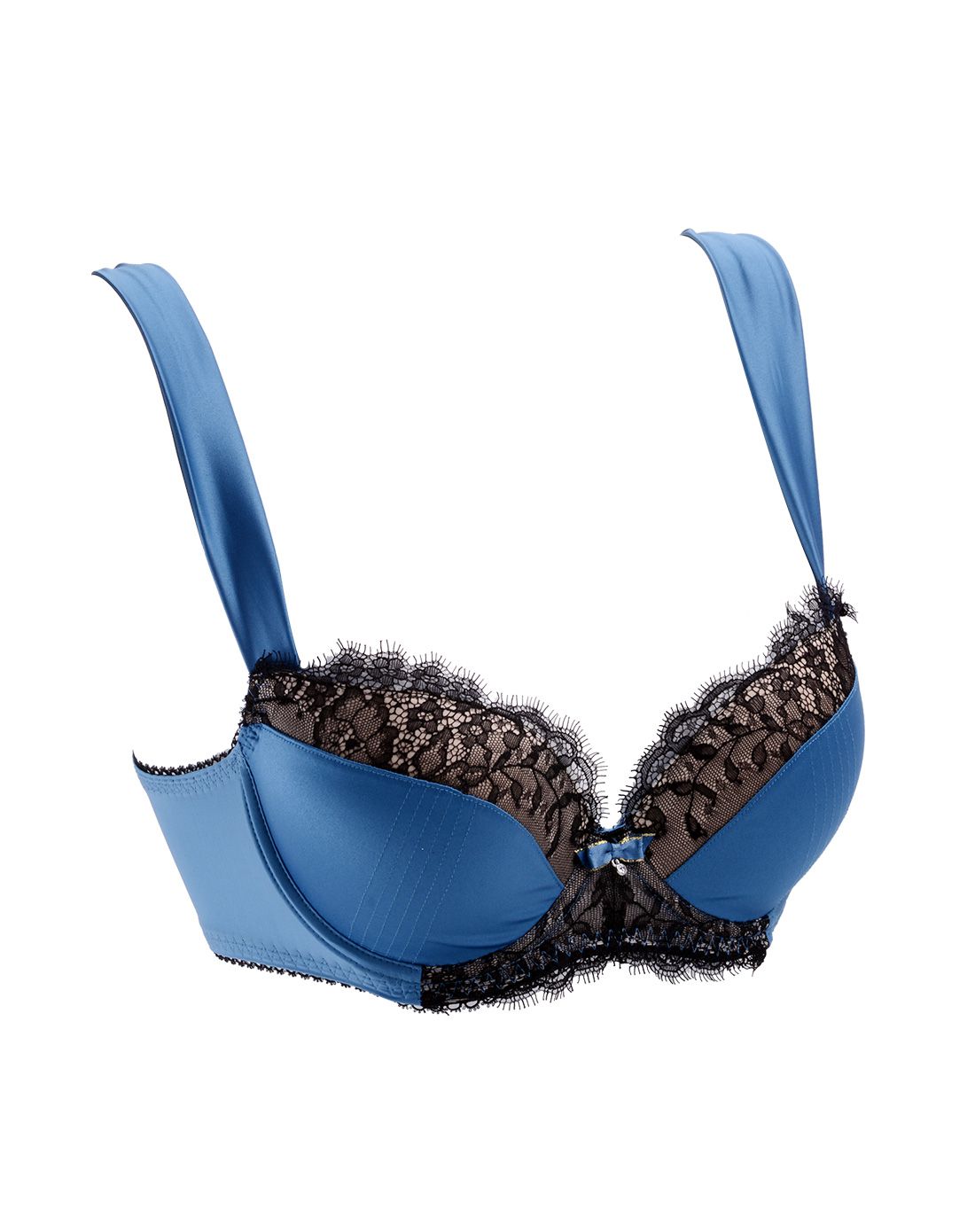 安莉芳集团旗下芬狄诗内衣专场芬狄诗3/4中厚立体围性感蕾丝聚拢文胸