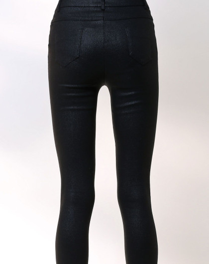 黑色紧身弹力打底裤