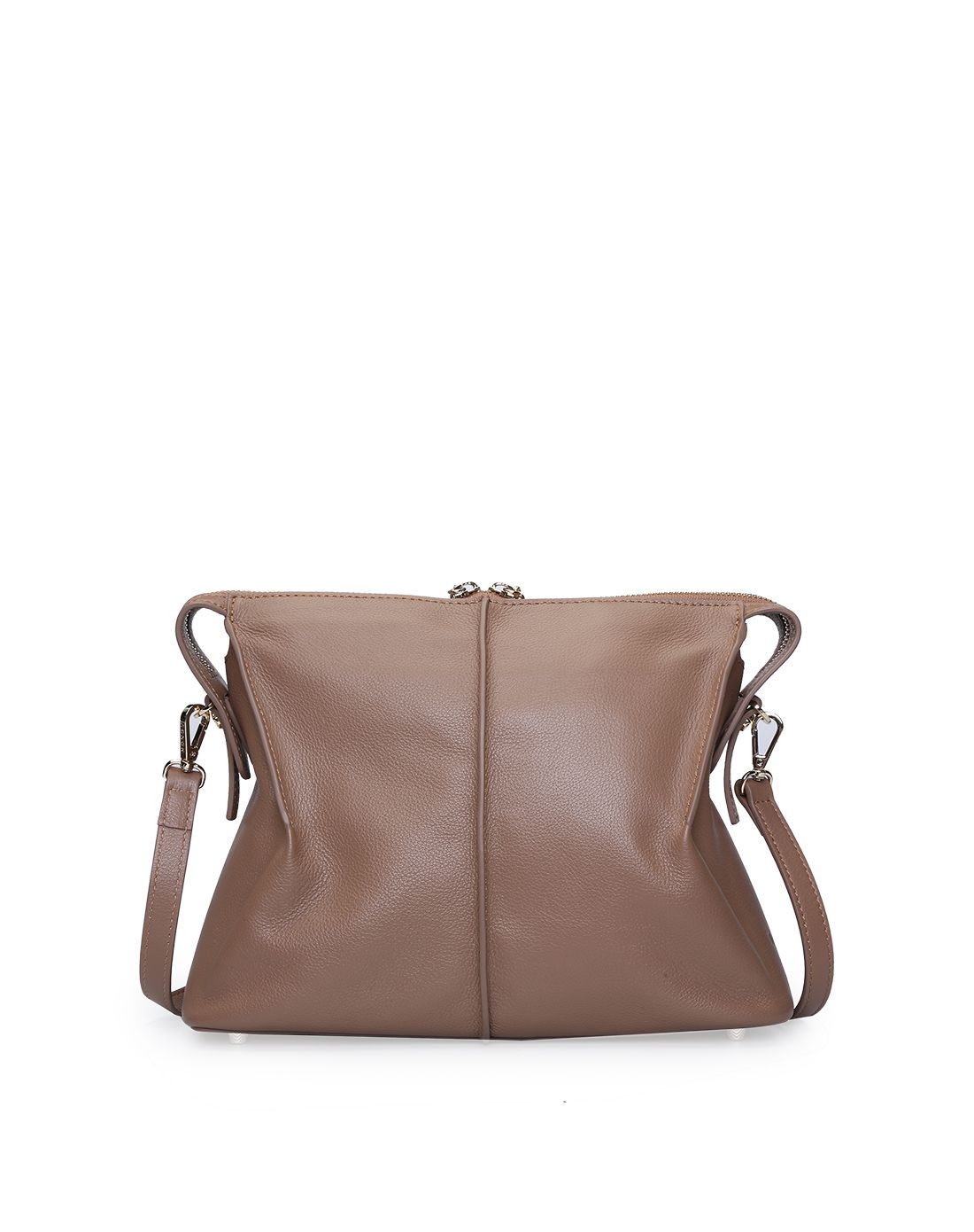 2016年新款 女款休闲卡其色斜挎包