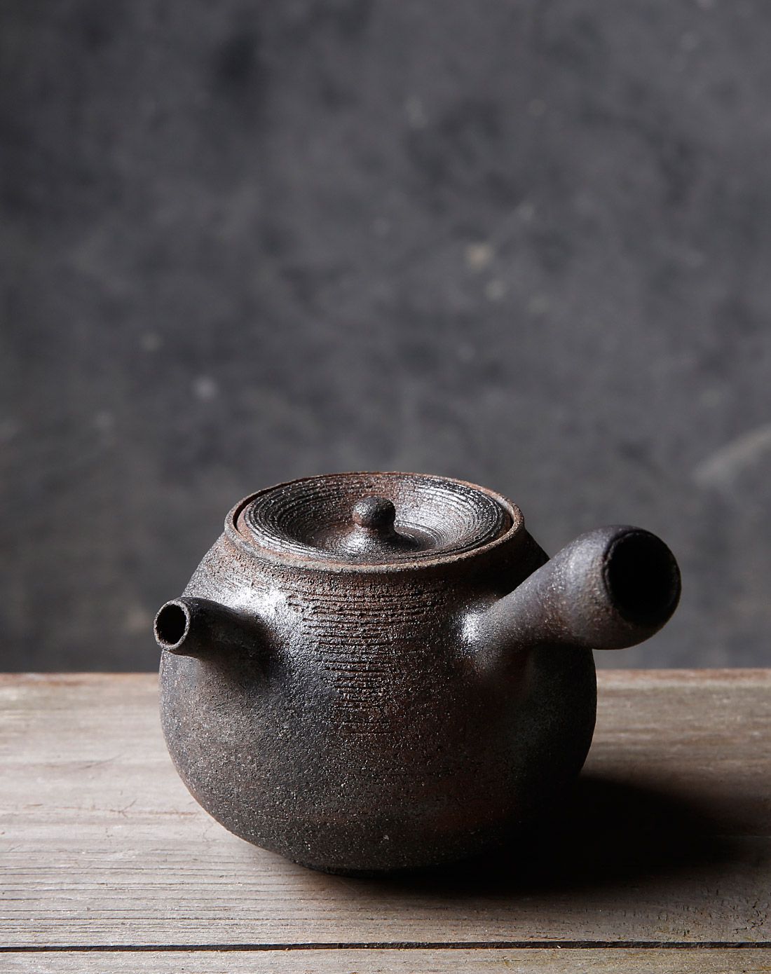 日本进口 全手工柴烧单壶5号190ml