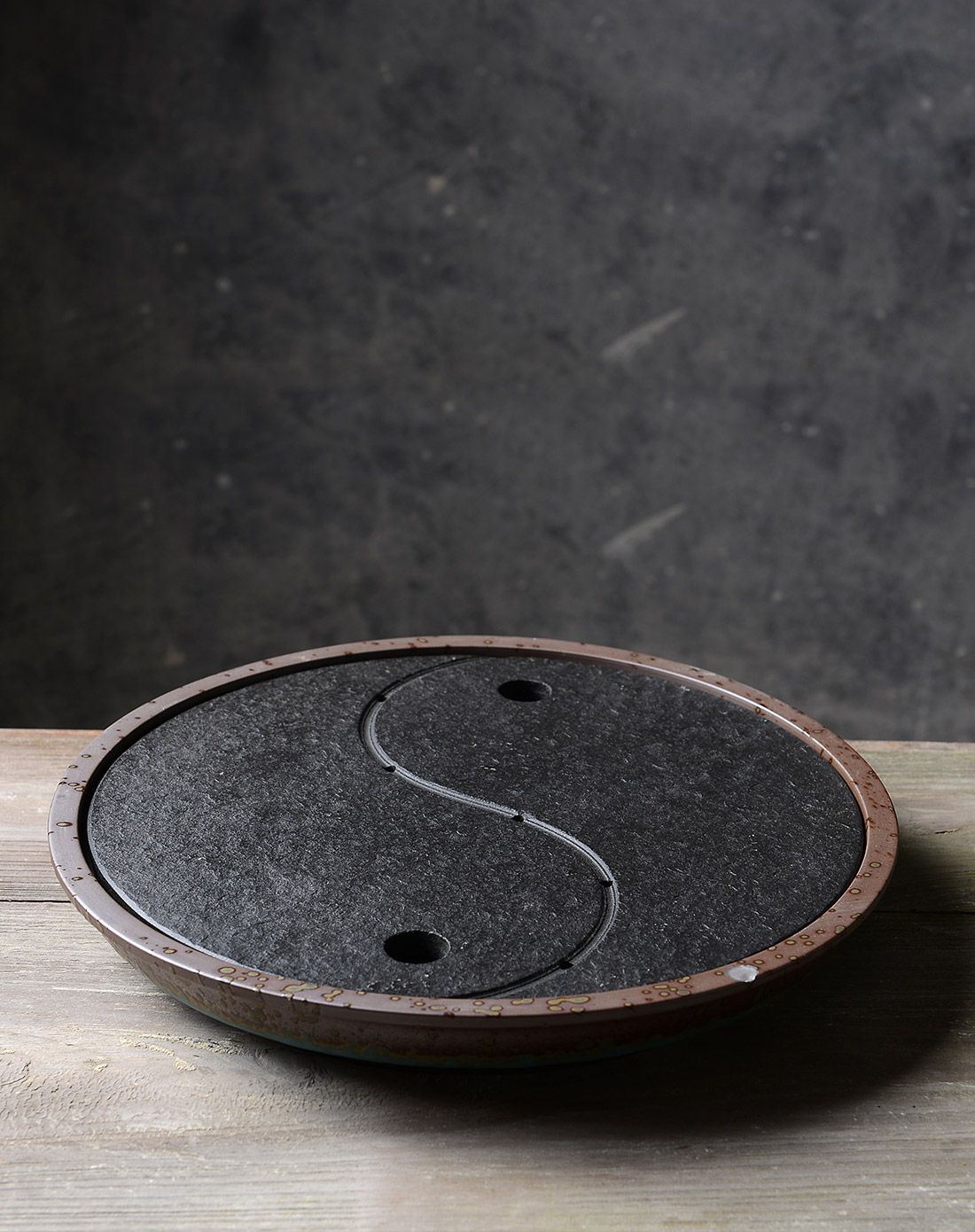 竹野吾家 日本太极大茶盘 单个装