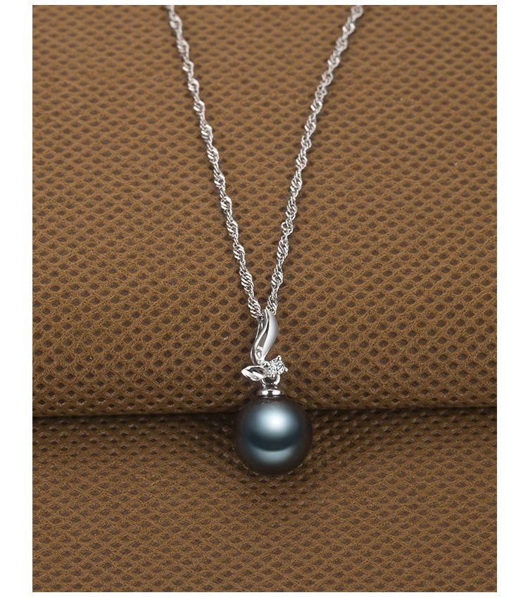 京润 美艳 海水珍珠吊坠