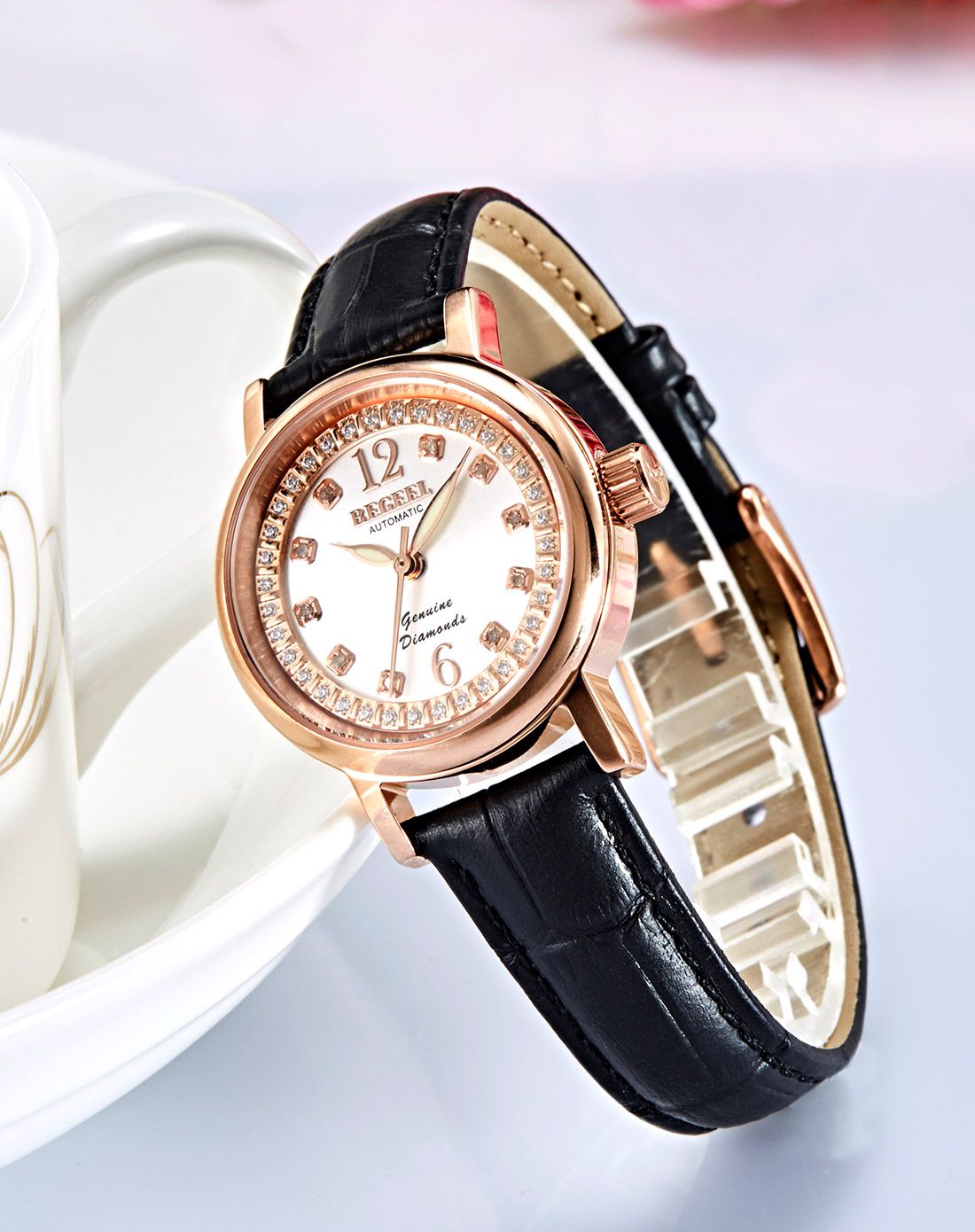 宾爵begeel宾爵 闪耀星梦真钻机械女表b720l-h_唯品会