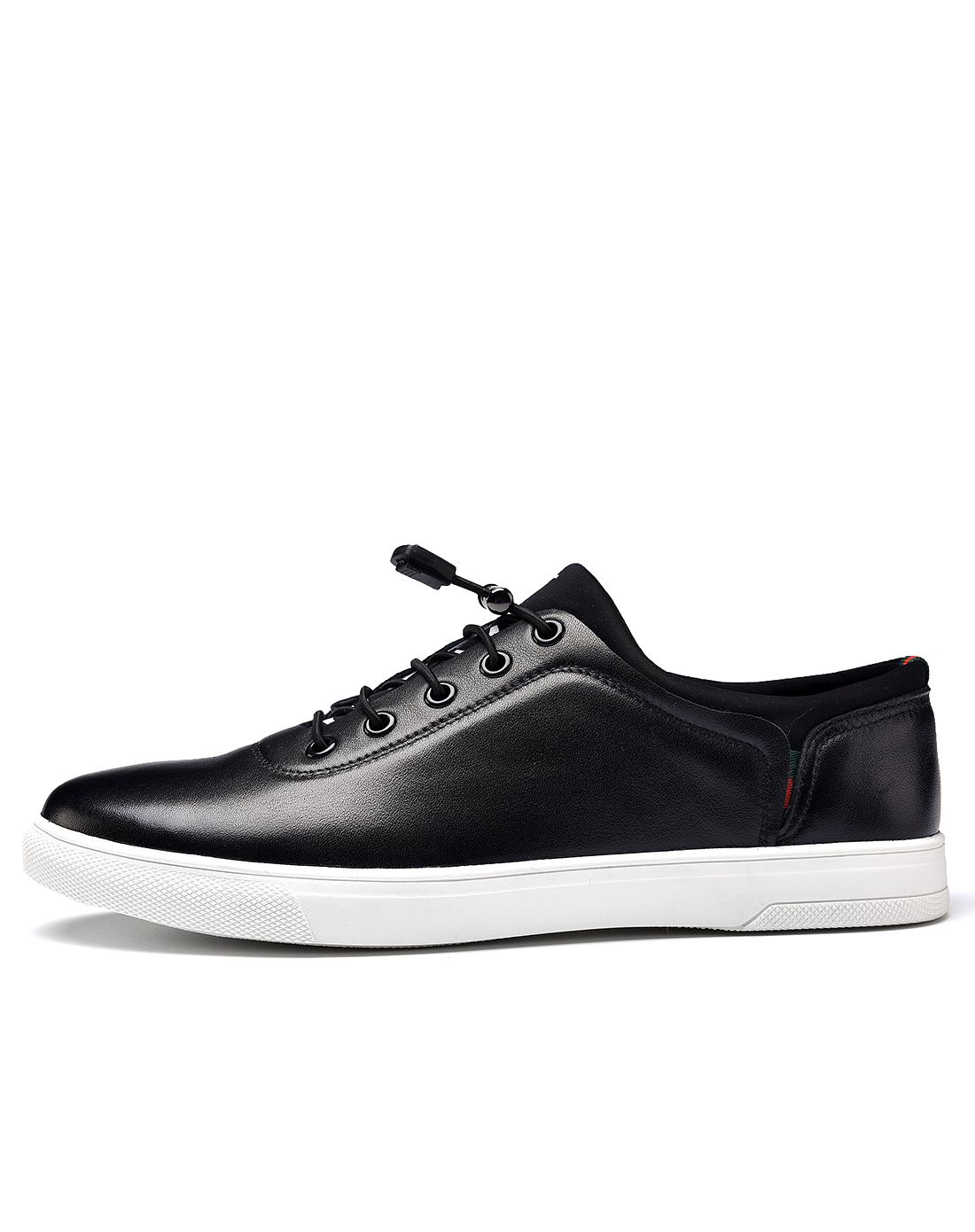 意途yitu男鞋意途新款男士黑色头层牛皮系带皮鞋k7707001_唯品会