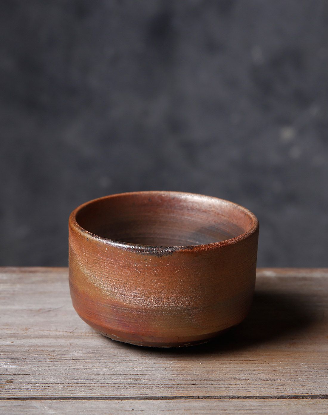 日本进口 小直口柴烧杯 主人杯