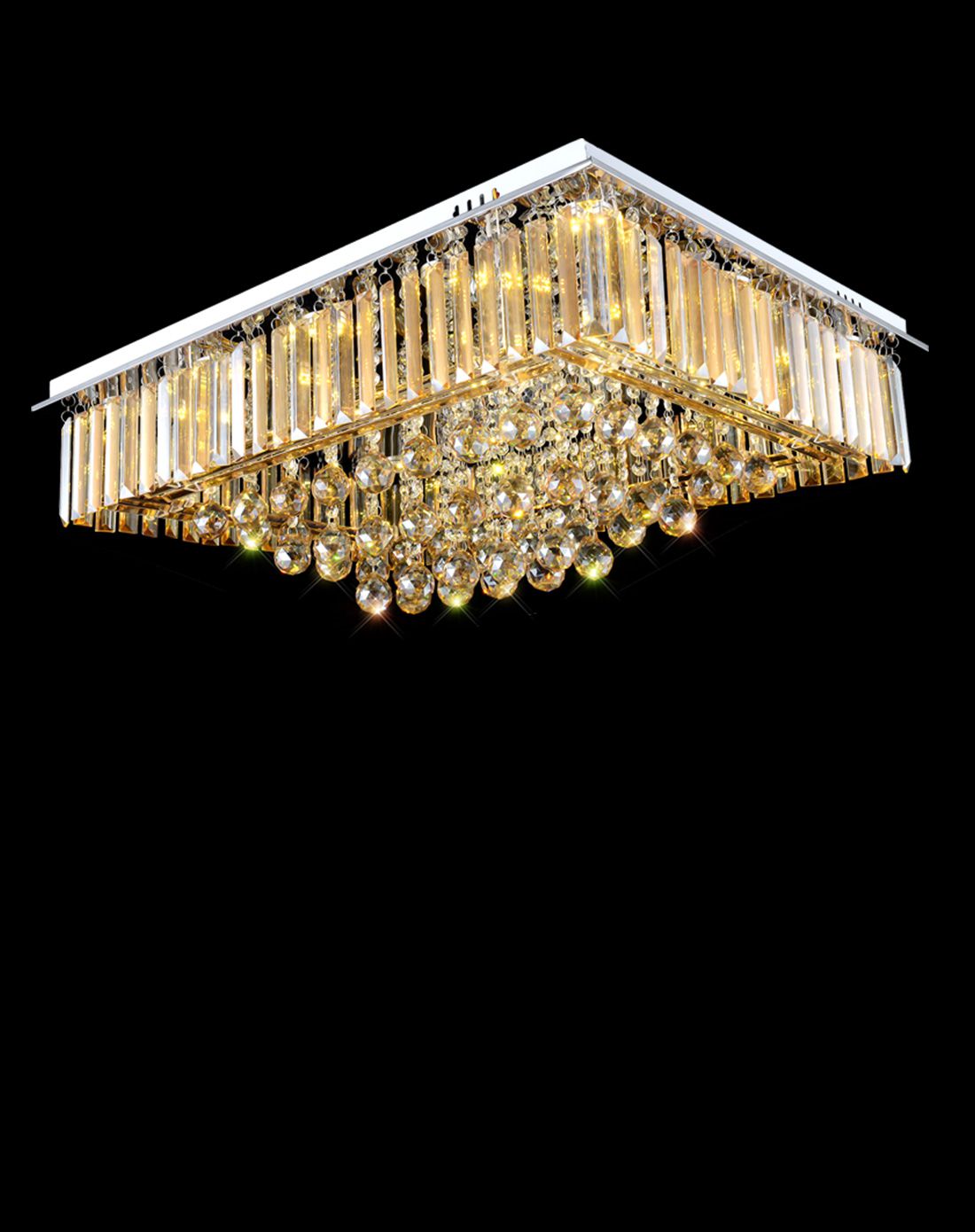 100cm*60cm长方形水晶吸顶灯 客厅