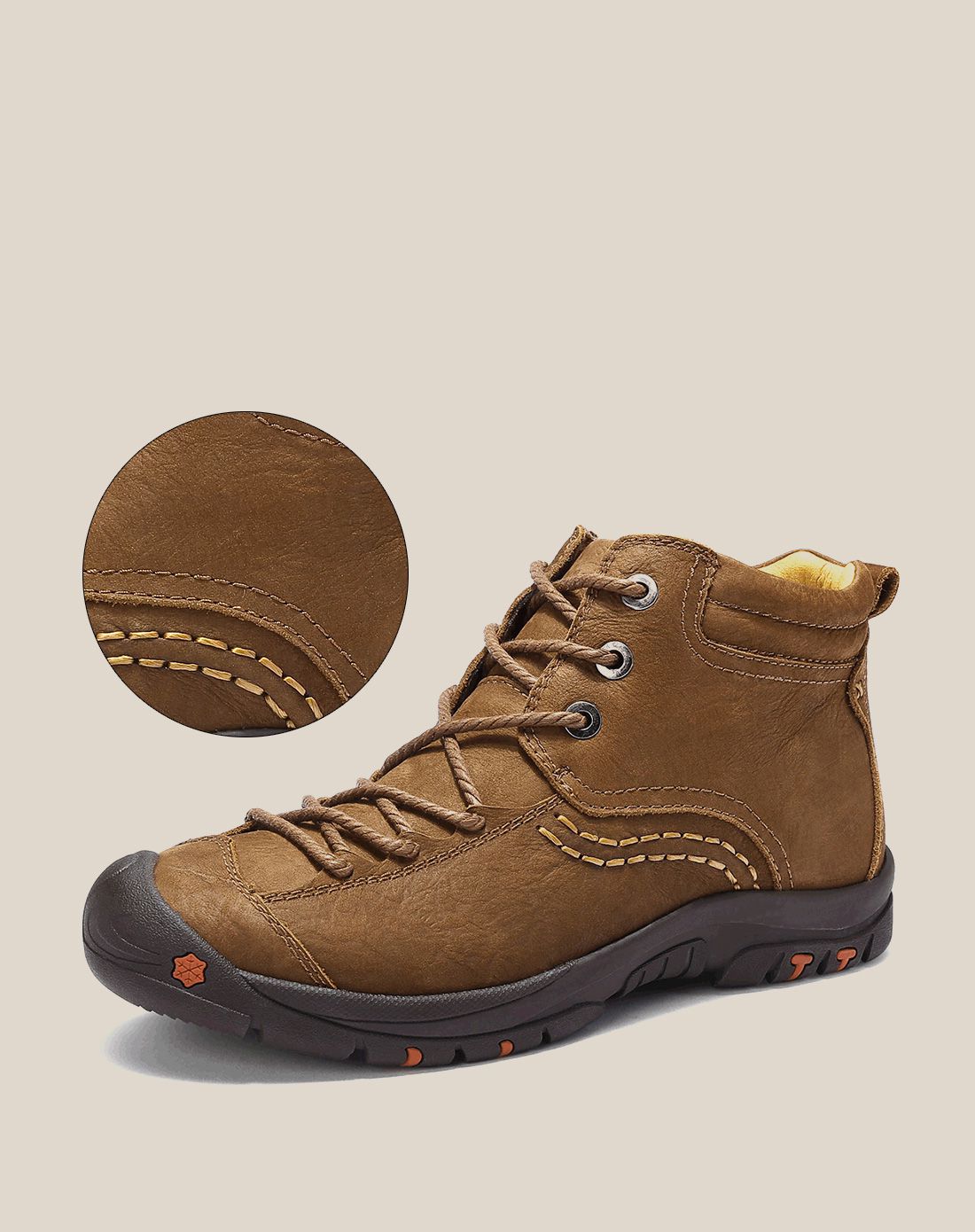 骆驼牌男女鞋保暖耐磨 男款加厚鞋头大头休闲短靴w66e309264ha_唯品会