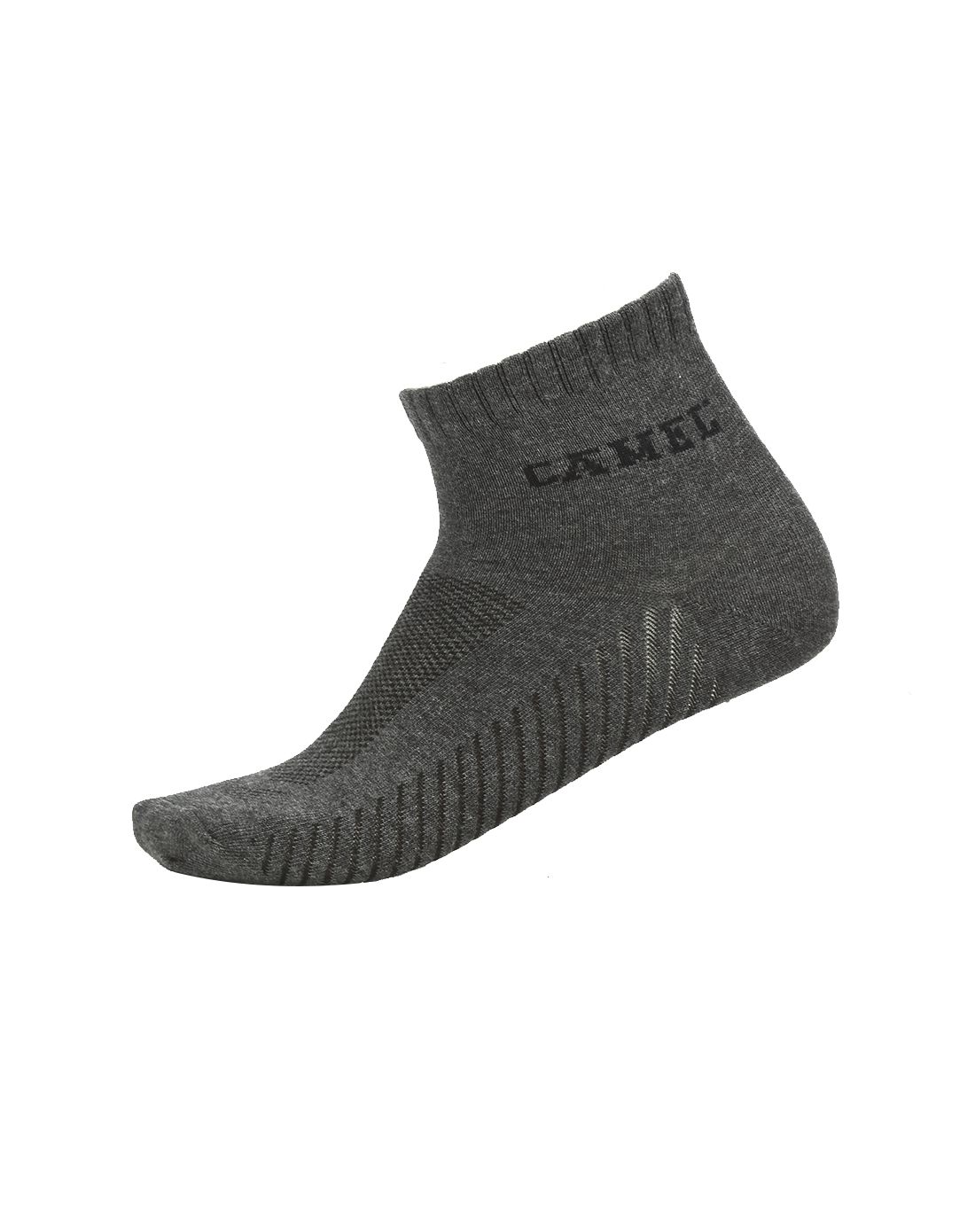 舒适透气保暖 中性深灰袜子