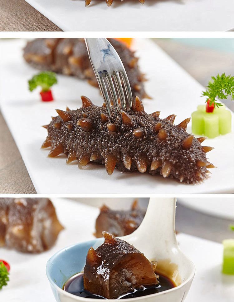 深海捕捞即食海参1000g 共24-28只