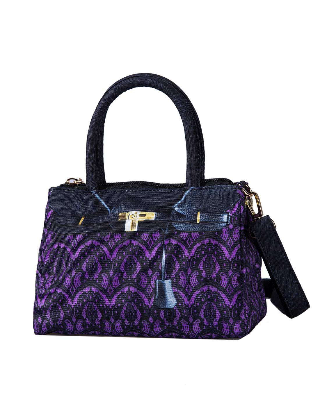 慕丝mousse轻享包包专场 mousse(慕丝) 蕾丝印图手提包 商品编码:6318