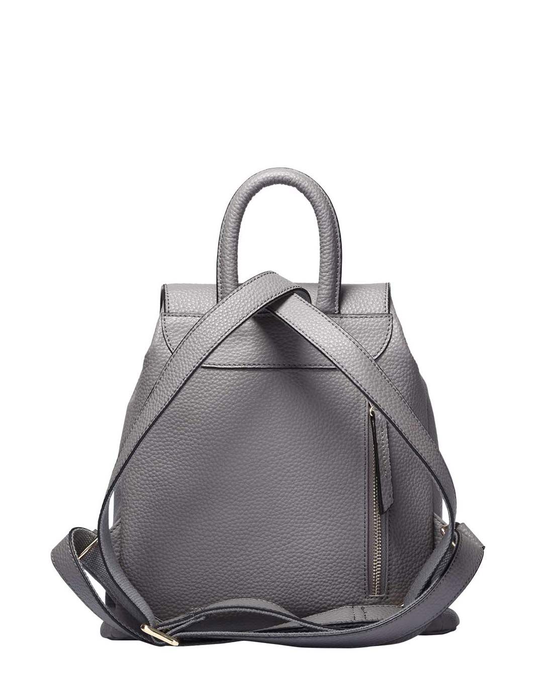 2016年新品女款灰色百搭双肩包