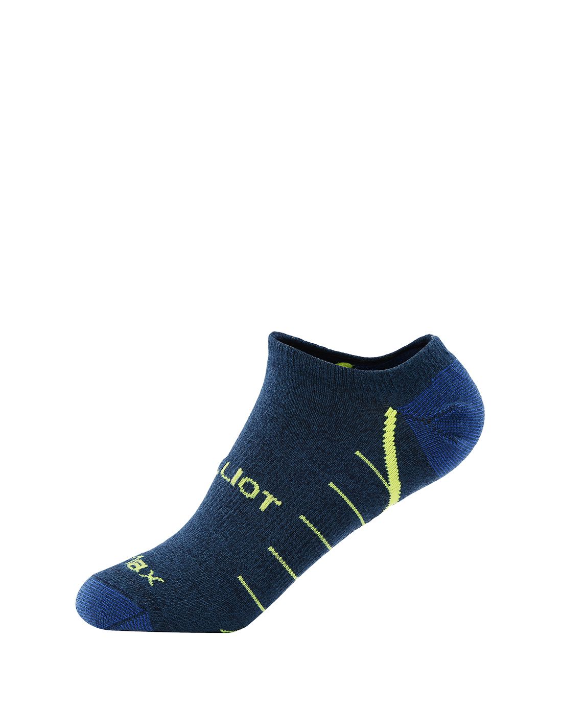 柔软舒适 中性款深蓝色两双装袜子