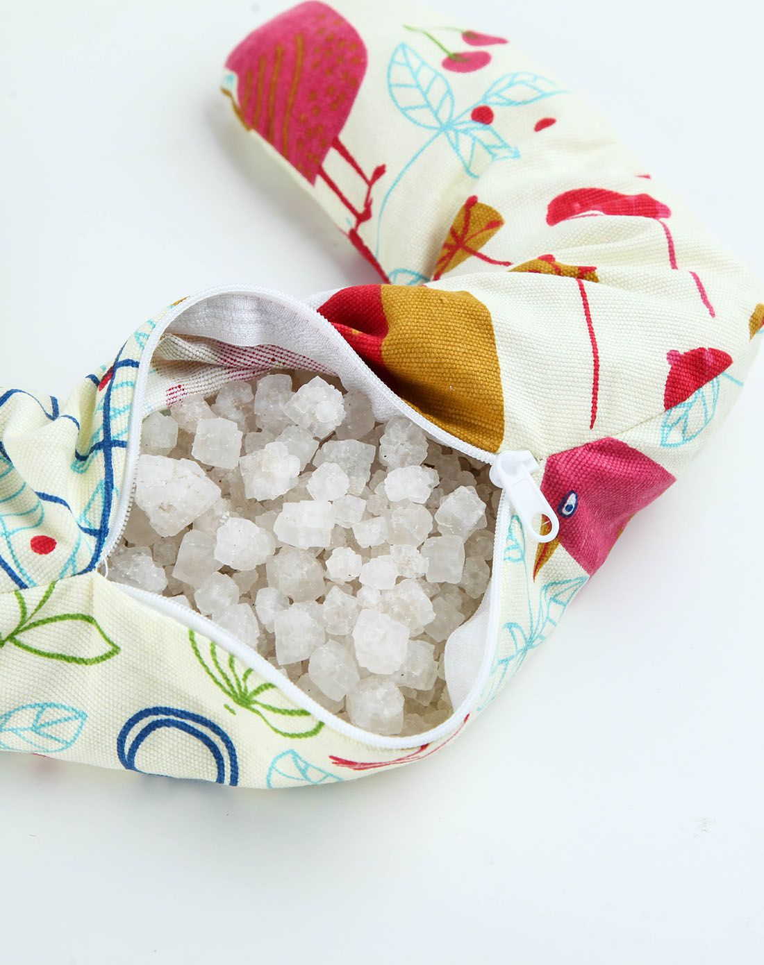 天然海盐热敷包u型颈椎艾盐包