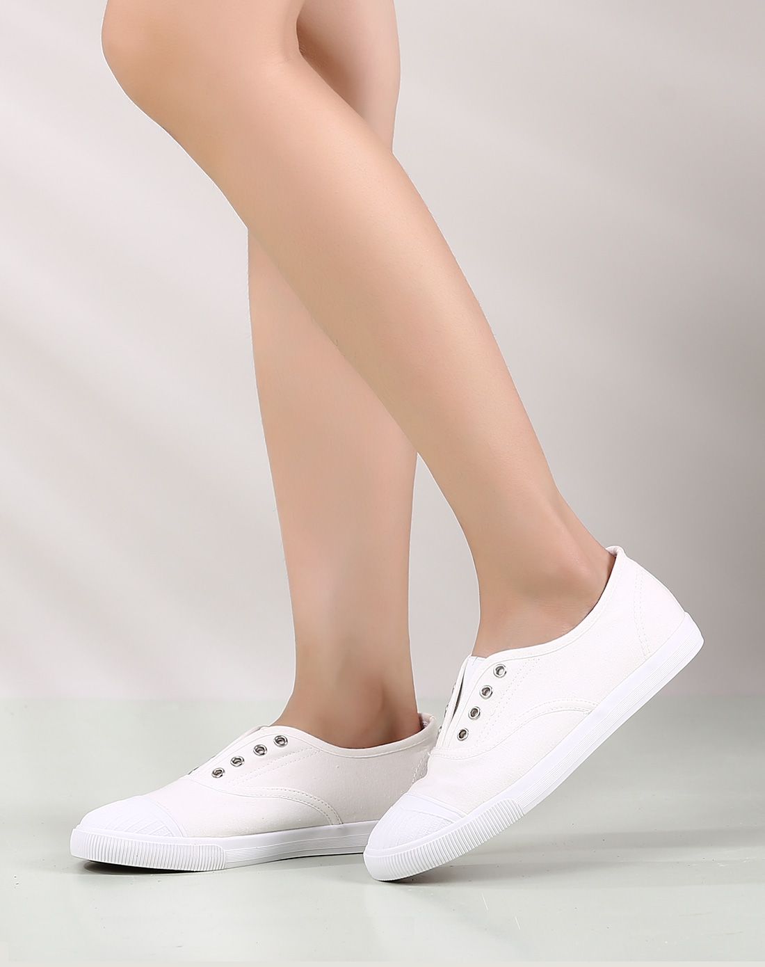 骆驼牌男女鞋简约纯色 女款耐磨面料休闲布鞋w63e93506ba_唯品会