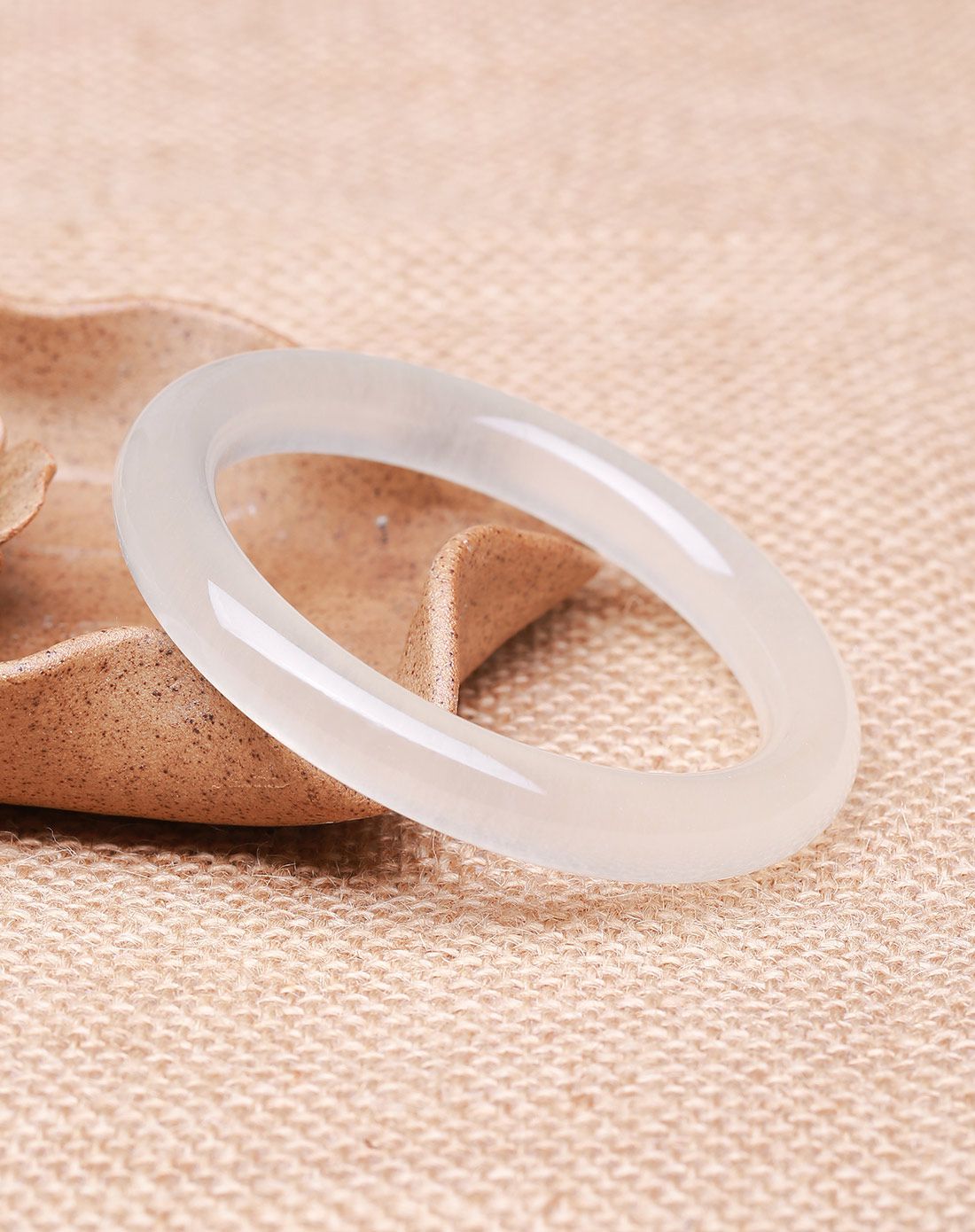 dodobel 阿富汗蚕丝玉原条手镯