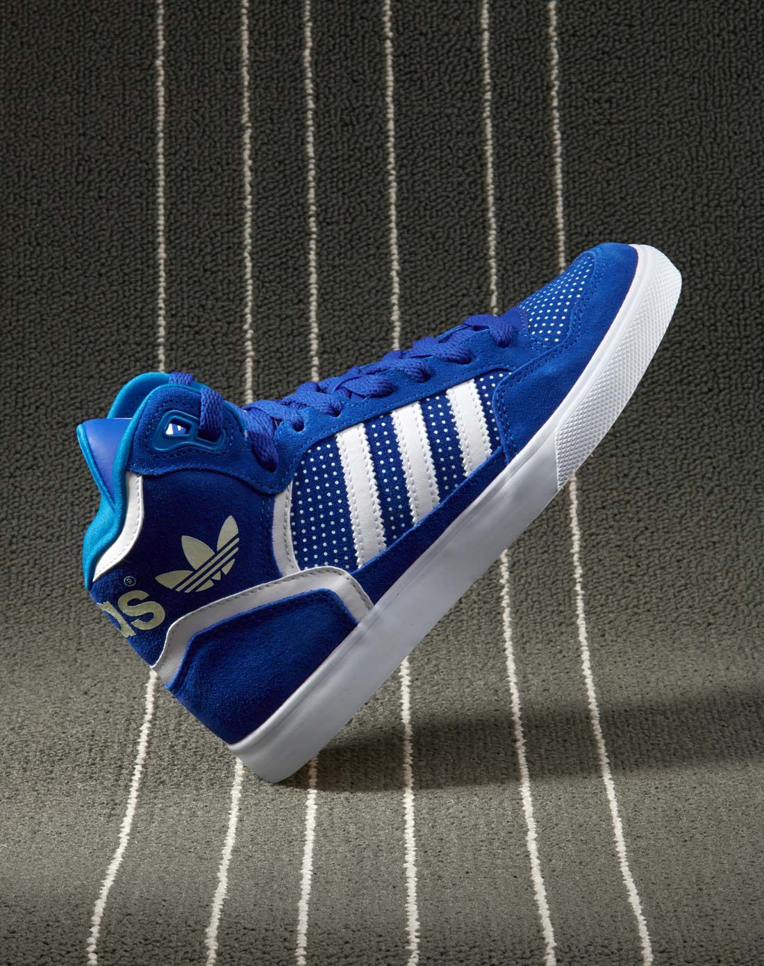 adidas运动随心享男女女款蓝色经典鞋 三叶草系列m19464_唯品会