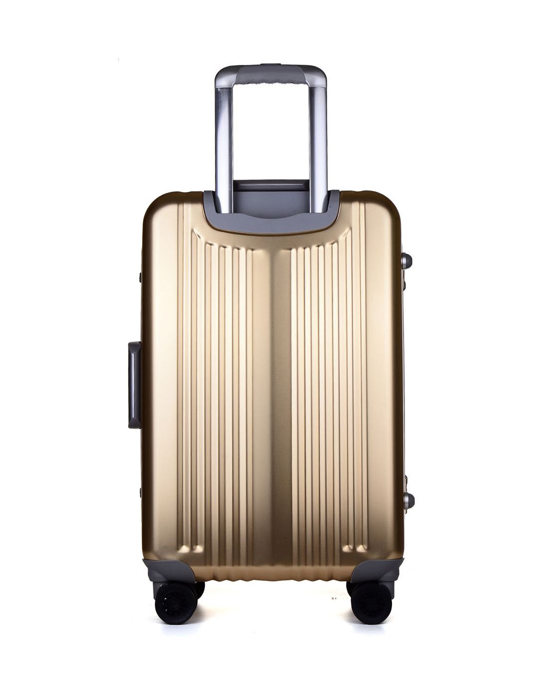 2016新款镁铝合金金属拉杆箱金色20寸