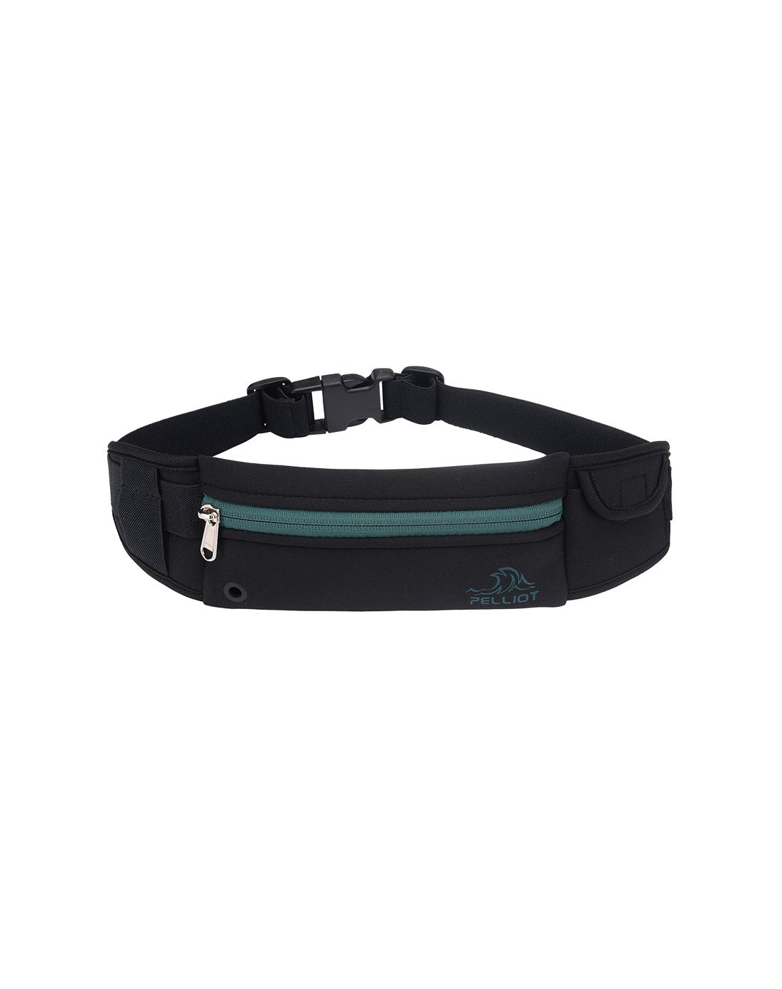 贴身舒适 中性款黑色户外多功能腰包