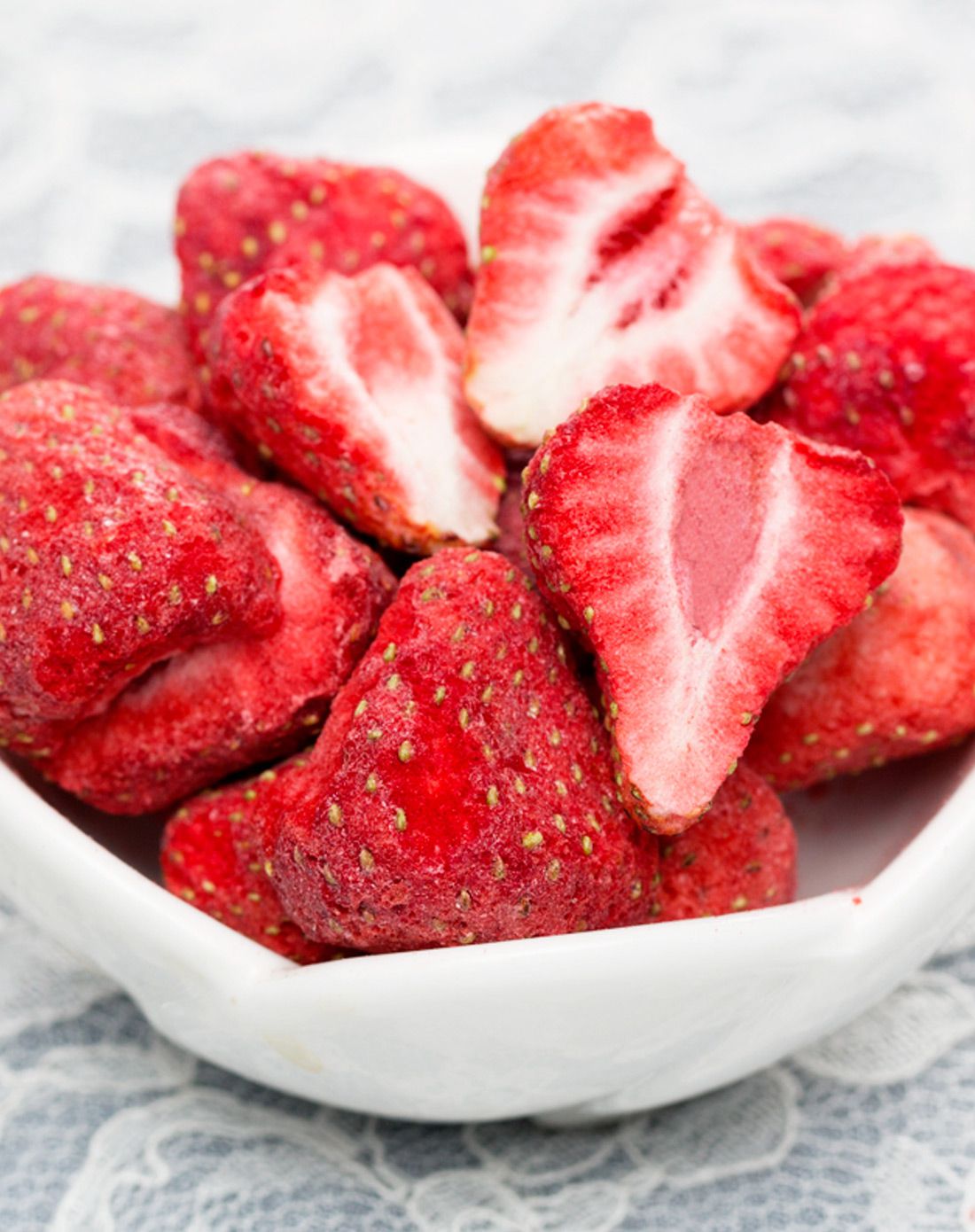 (2袋起售)艺福堂冻干草莓干75g/袋