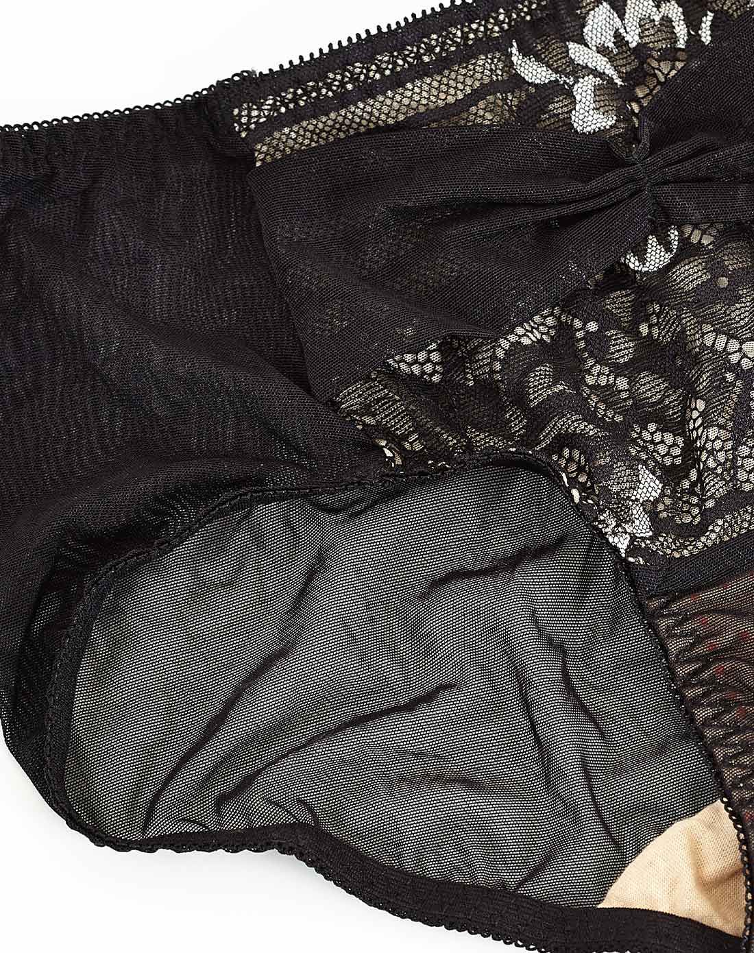 网纱蕾丝提臀舒适内裤