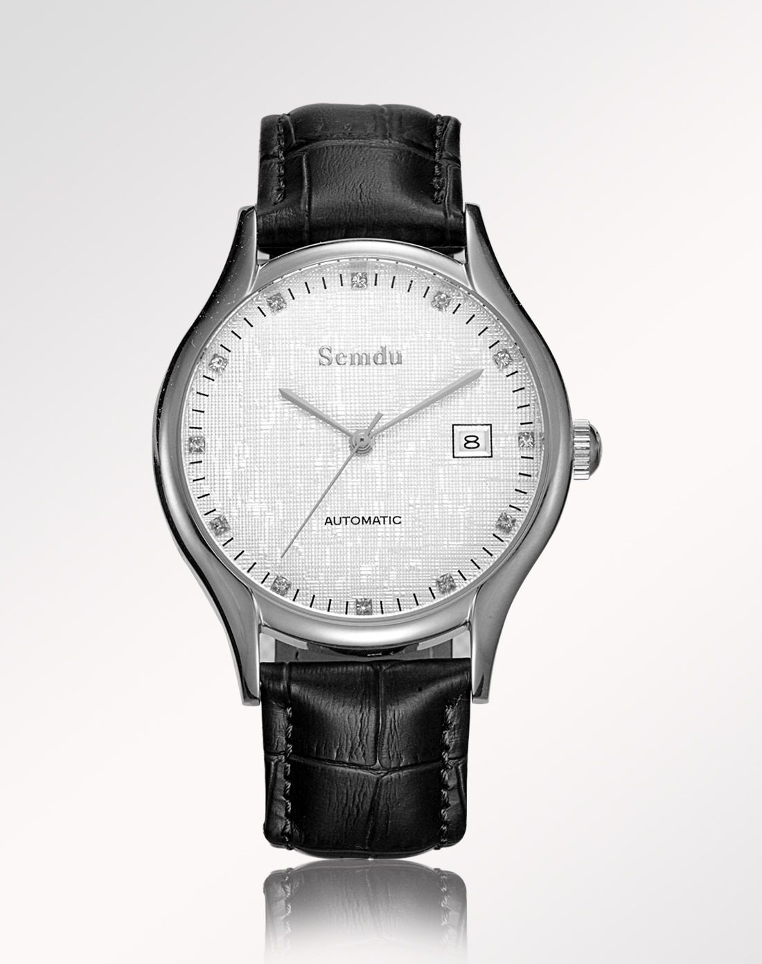 绅度semdu手表专场 绅度【逐梦系列】精英商务钢带全自动机械男表