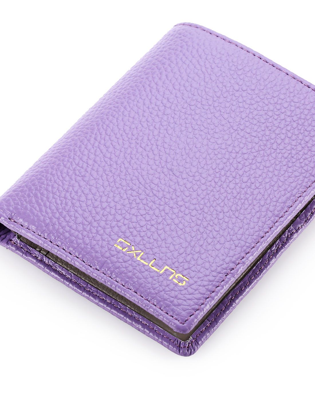 女士浅紫色百搭时尚简约钱包